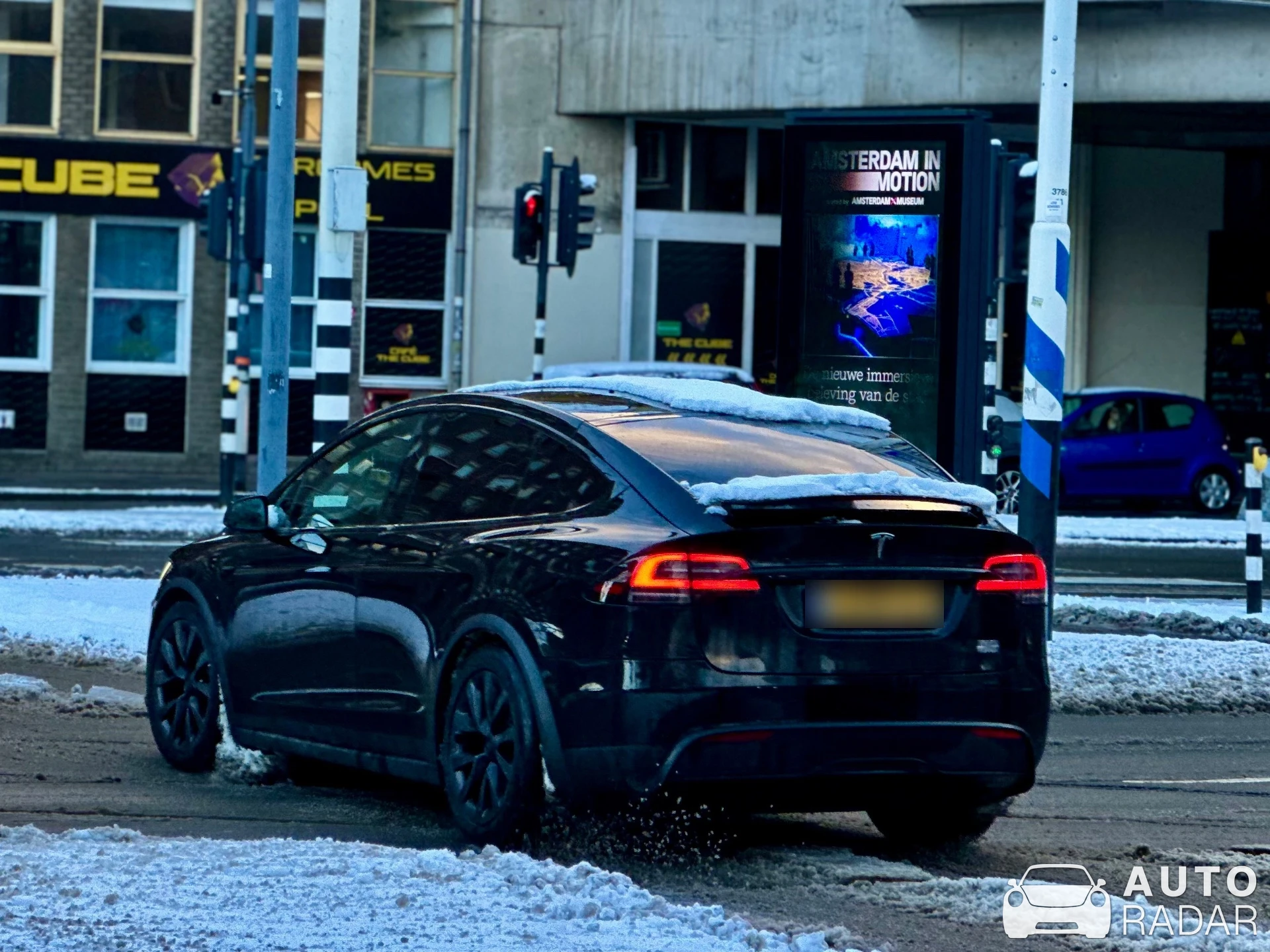 Tesla Model X Plaid spotted in Rotterdam