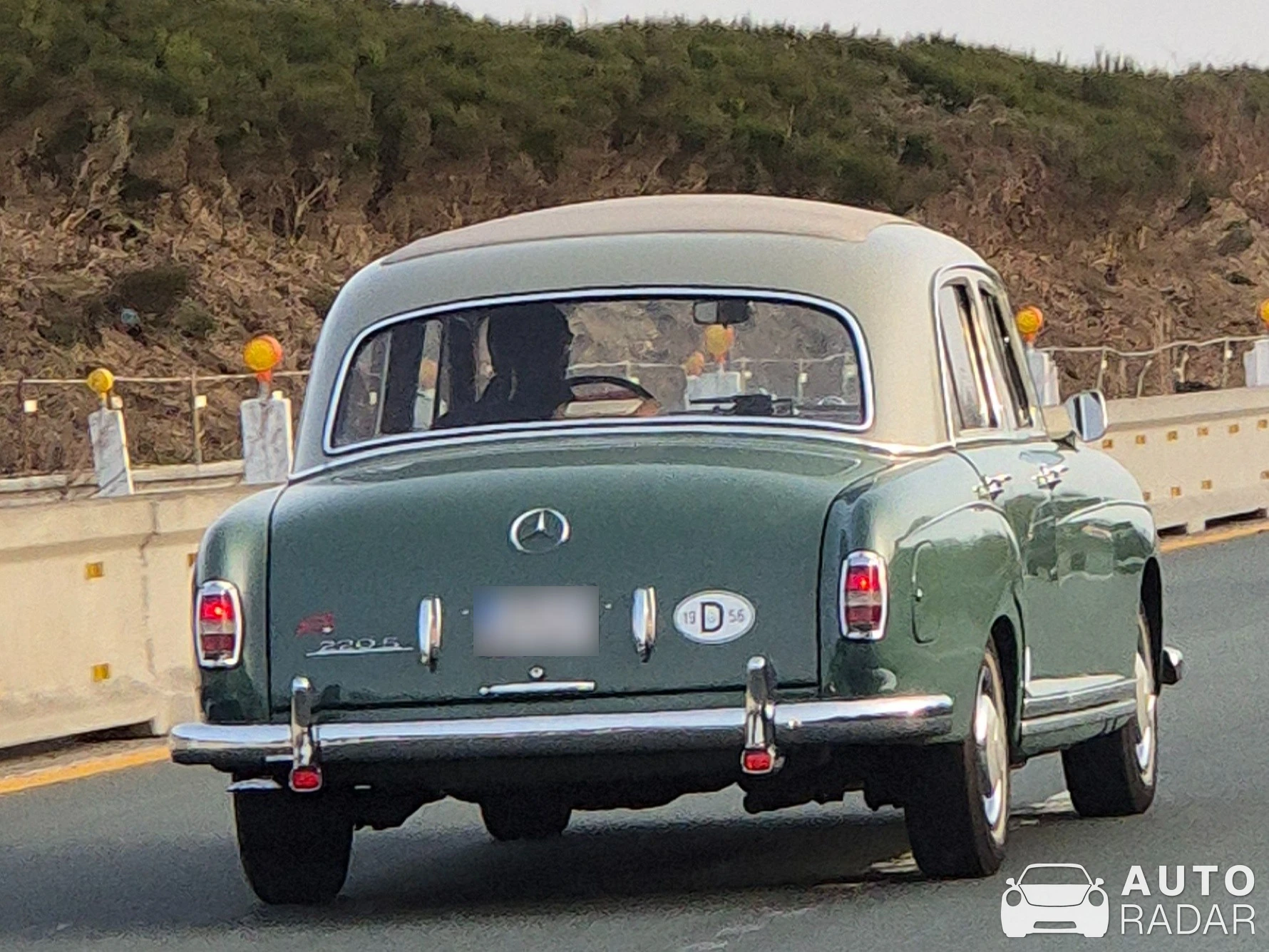 Mercedes-Benz W187 220 B spotted in Wiehl