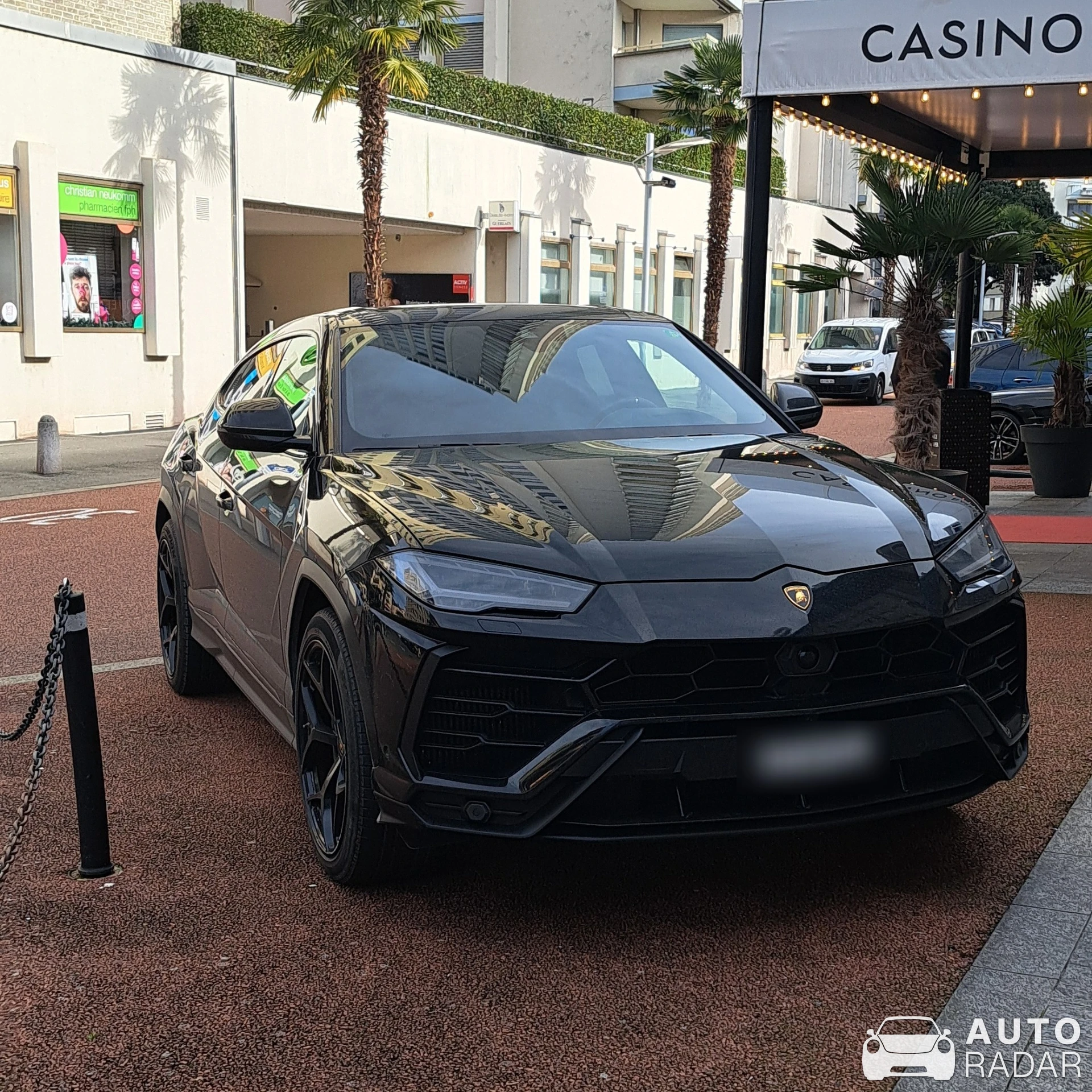 Lamborghini Urus spotted in Montreux, Suisse