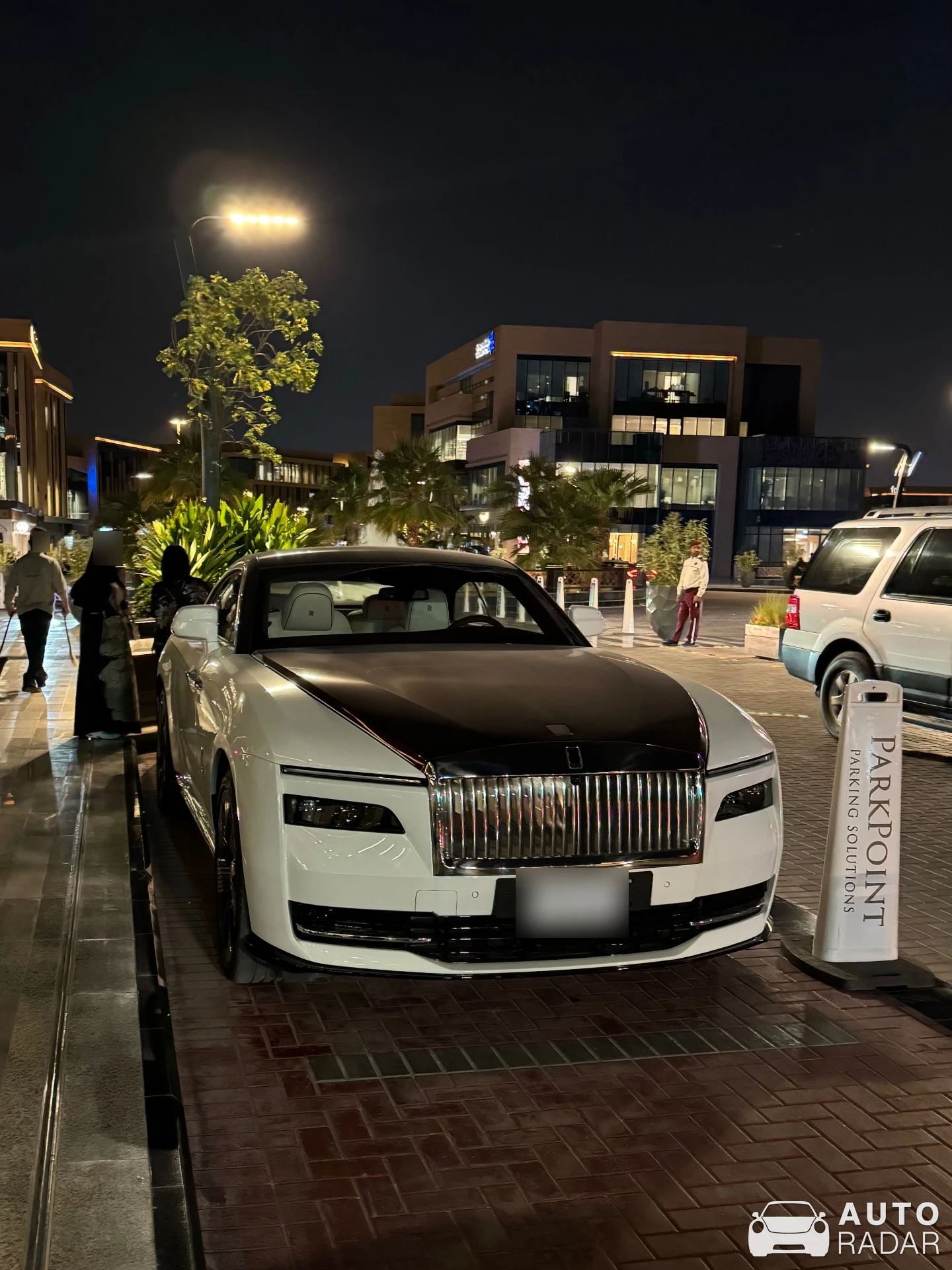 Rolls-Royce Spectre spotted in Riyadh, Saudi Arabia