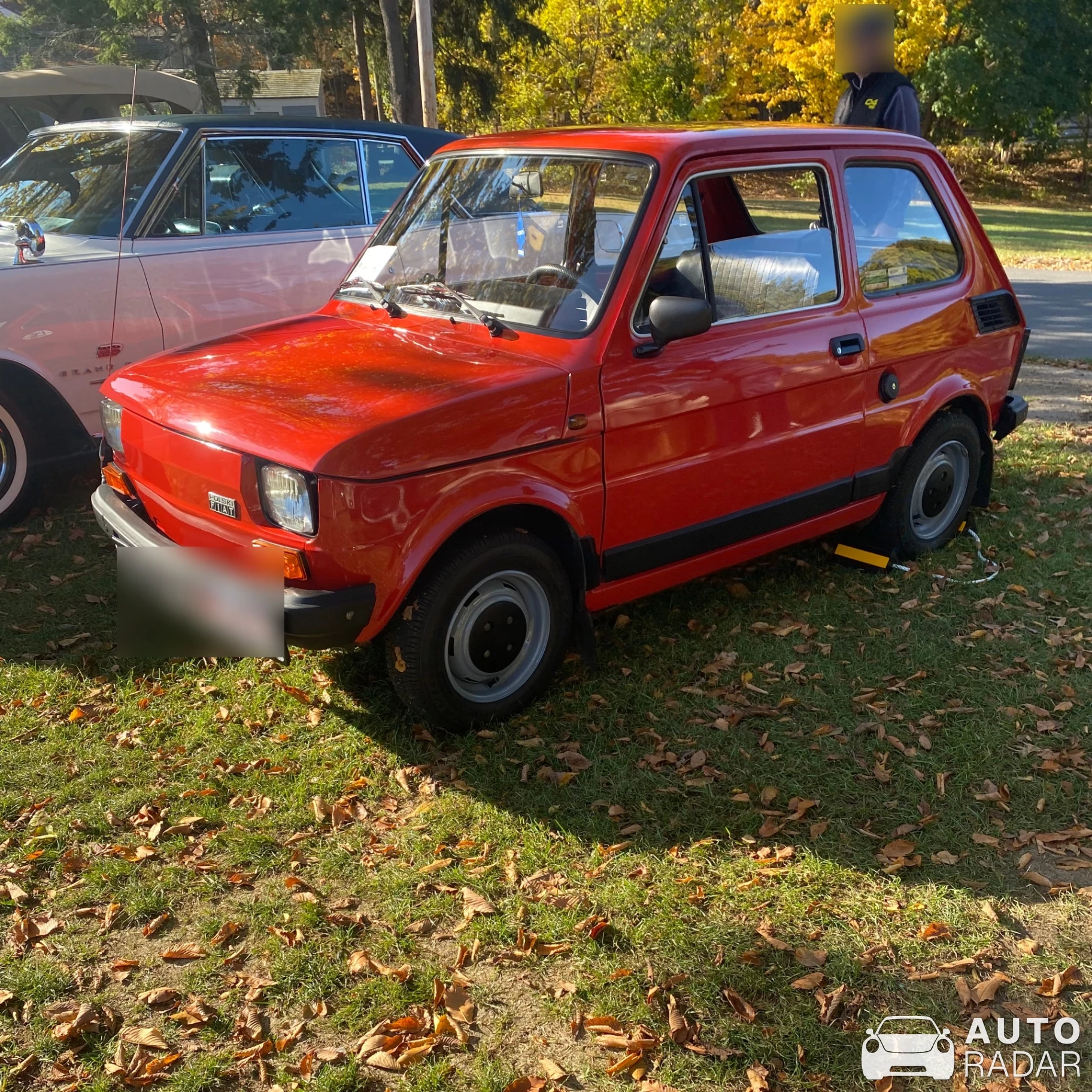 Fiat 126 spotted in Brookline, United States