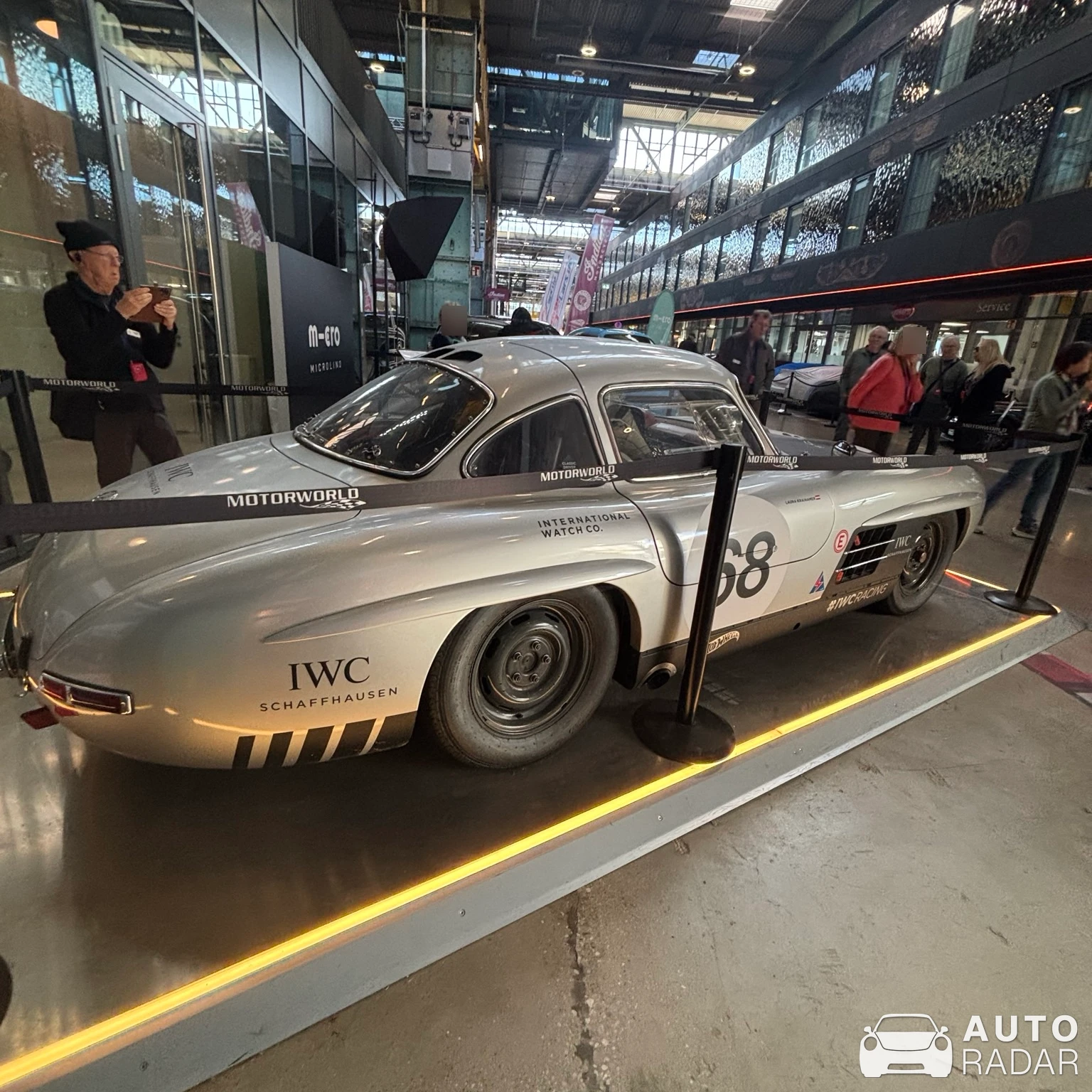 Mercedes-Benz 300 SL Gullwing IWC Schaffhausen spotted in München