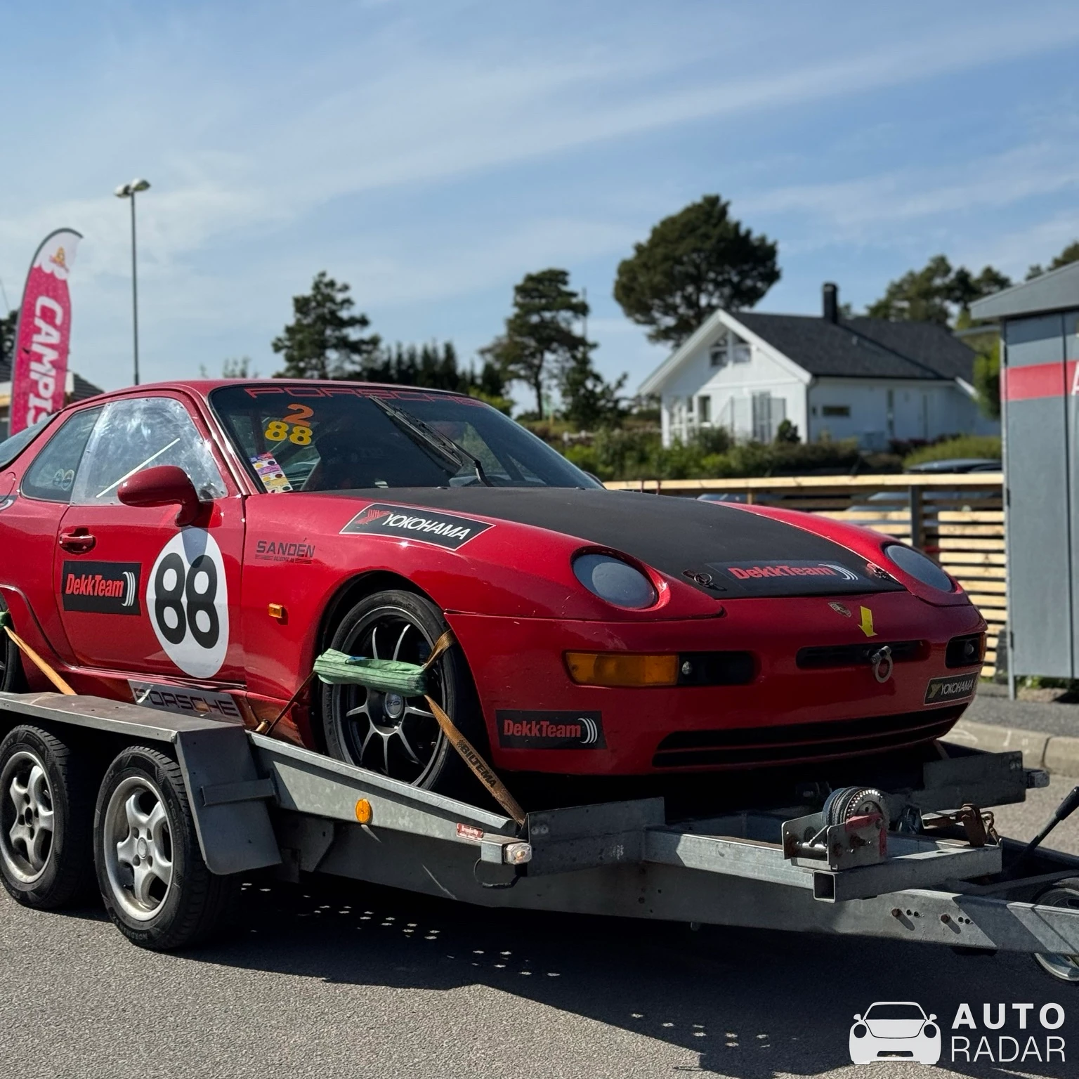 Porsche 968 Clubsport spotted