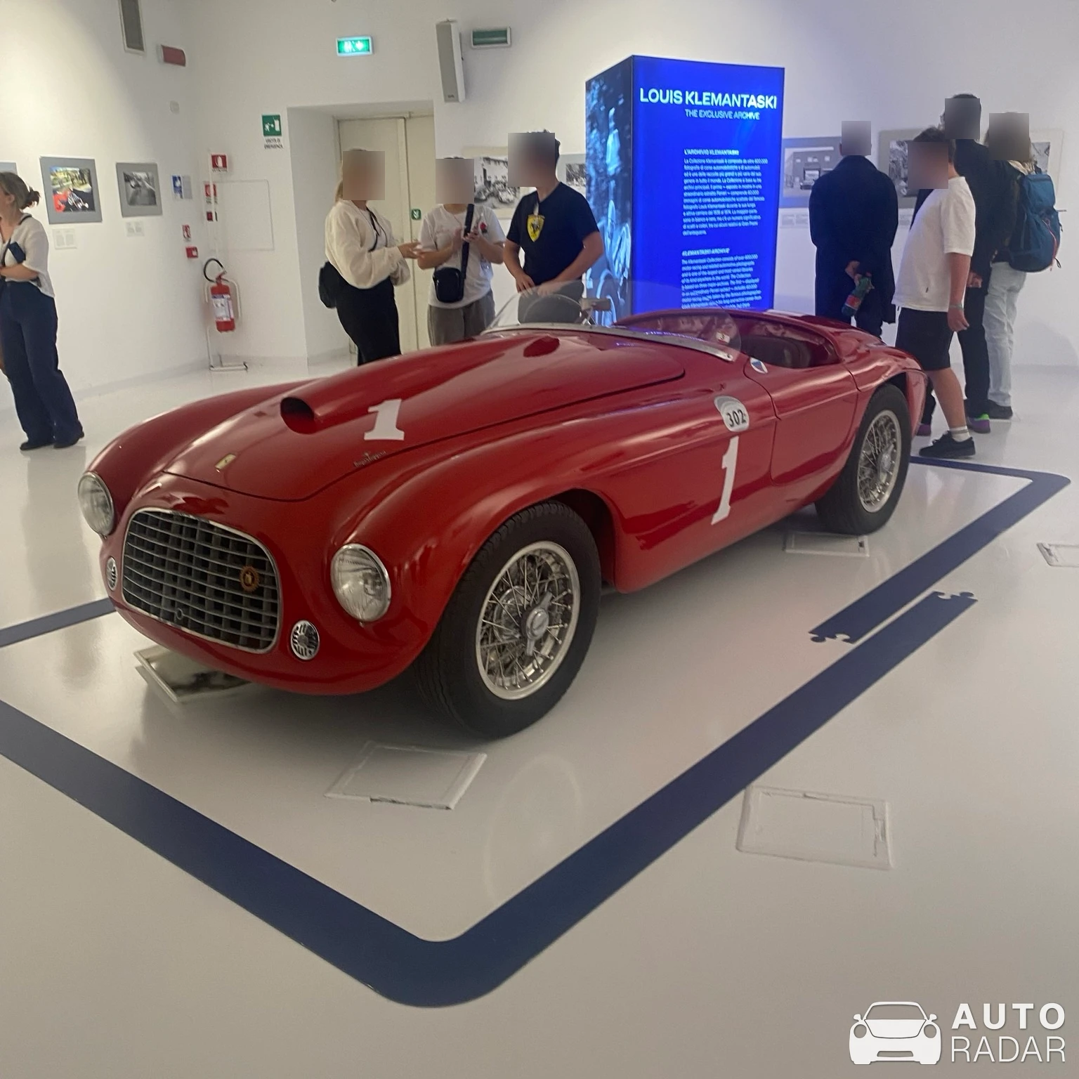Ferrari 166 MM spotted in Modena