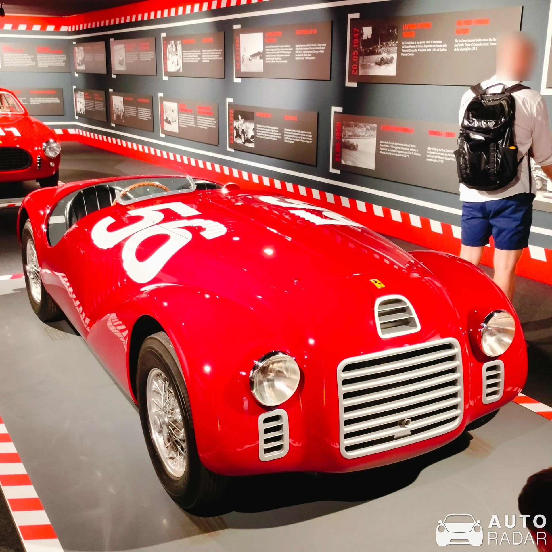 Ferrari 125 S spotted in Maranello