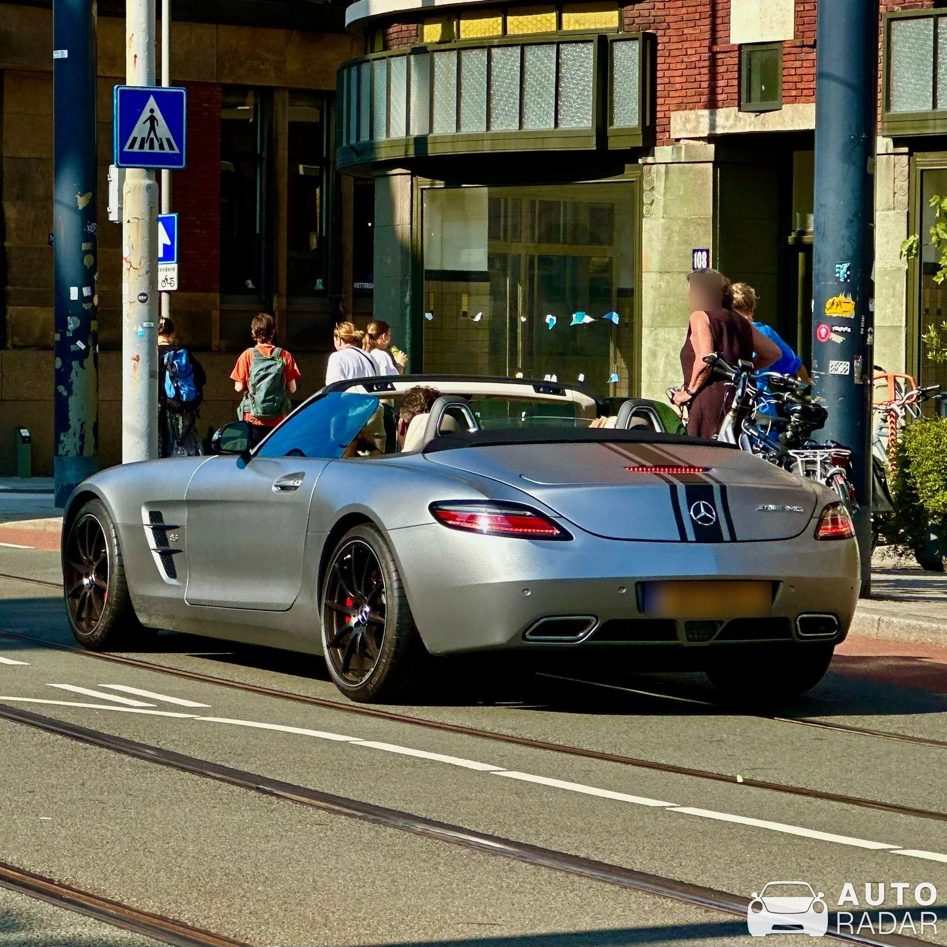 Mercedes-Benz SLS AMG GT Roadster spotted in Rotterdam