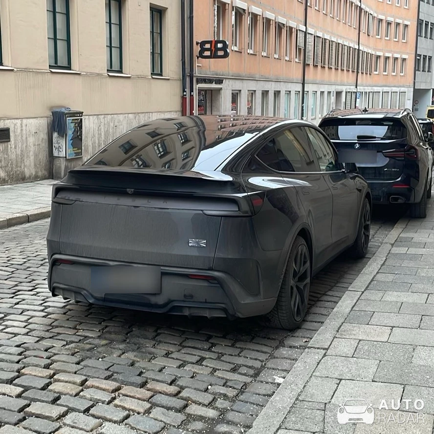 Tesla Model Y Juniper spotted in München