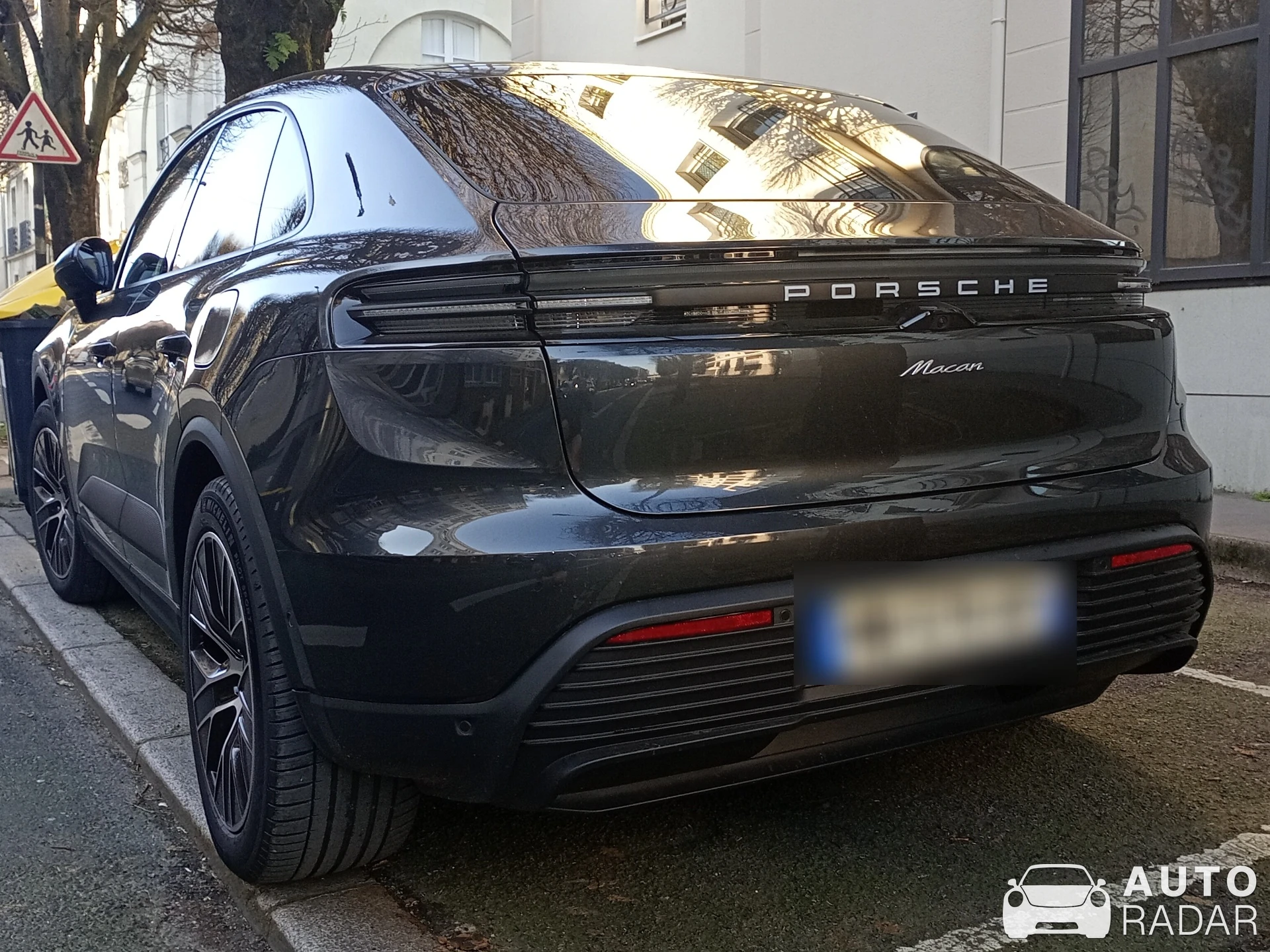 Porsche Macan EV spotted in Nantes, France