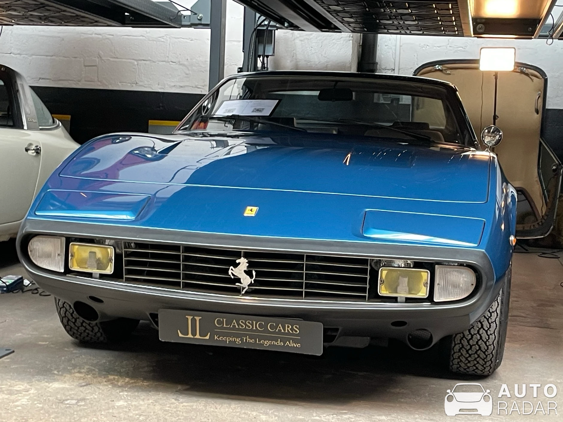 Ferrari 365 GTC/4 spotted in Luxembourg