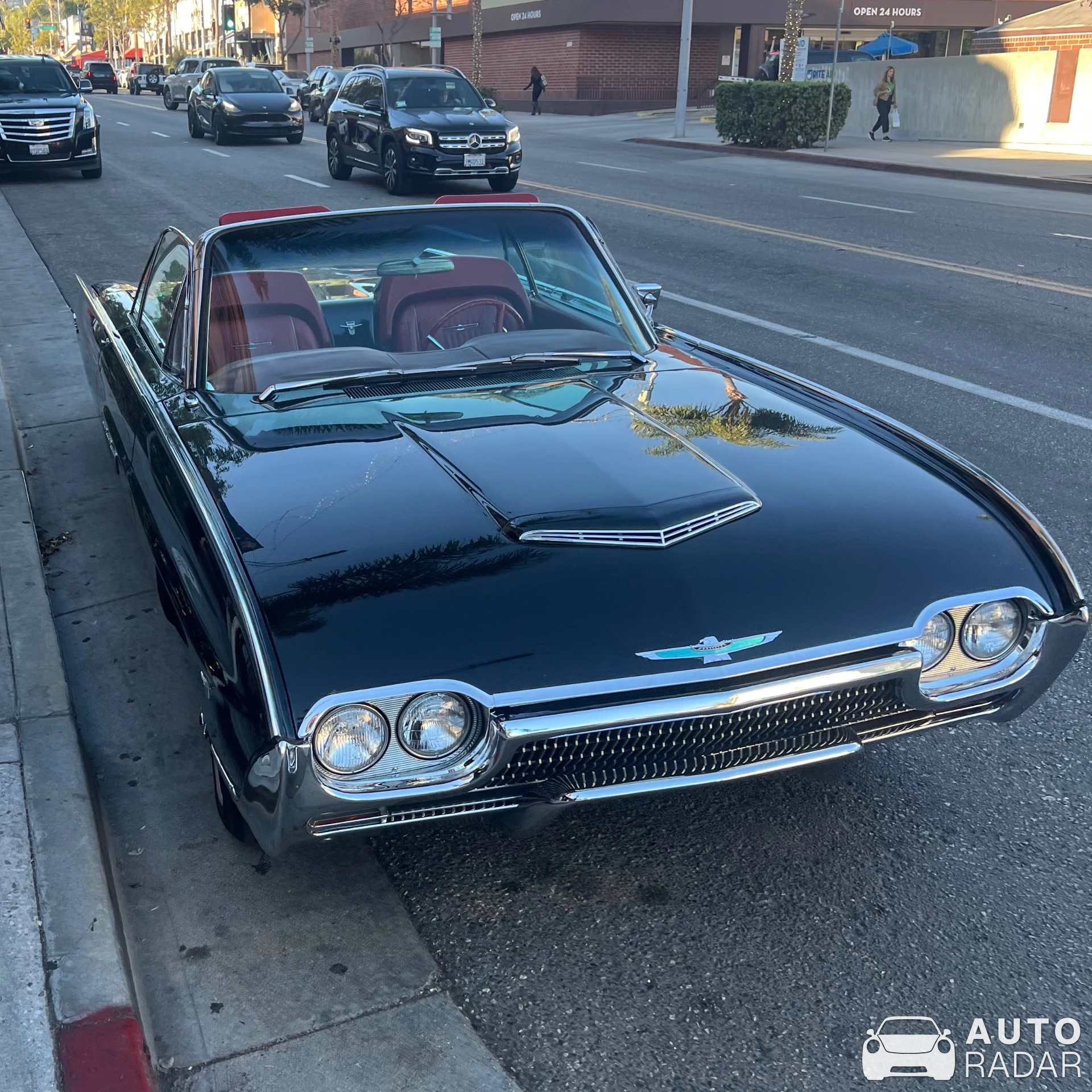 Ford Thunderbird spotted in Beverly Hills, United States