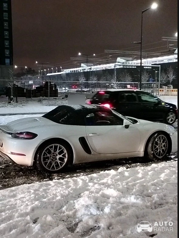 Porsche 718 Boxster spotted in Helsinki, Finland