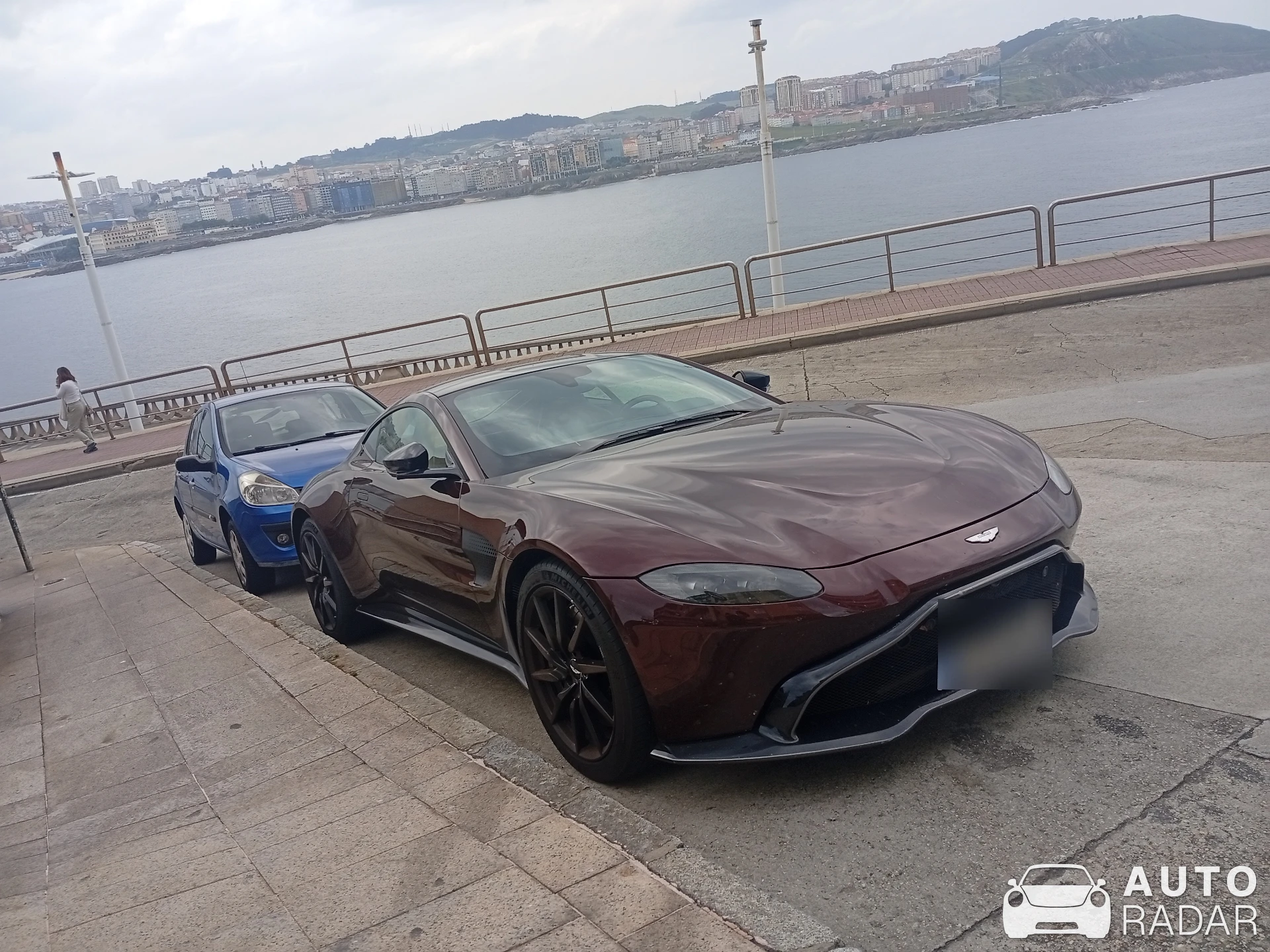 Aston Martin V8 Vantage Formula 1 Edition spotted in A Coruña
