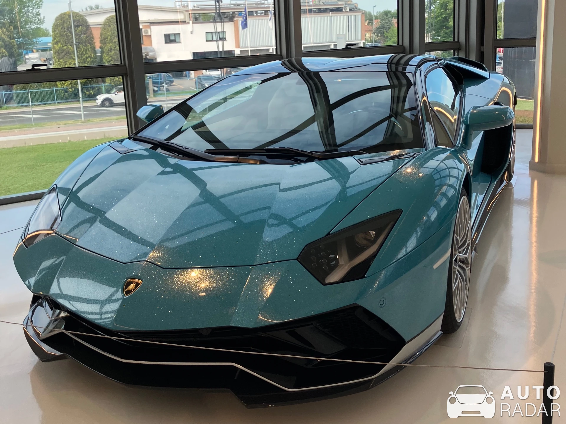 Lamborghini Aventador LP700-4 Miura Homage spotted in Sant'Agata Bolognese