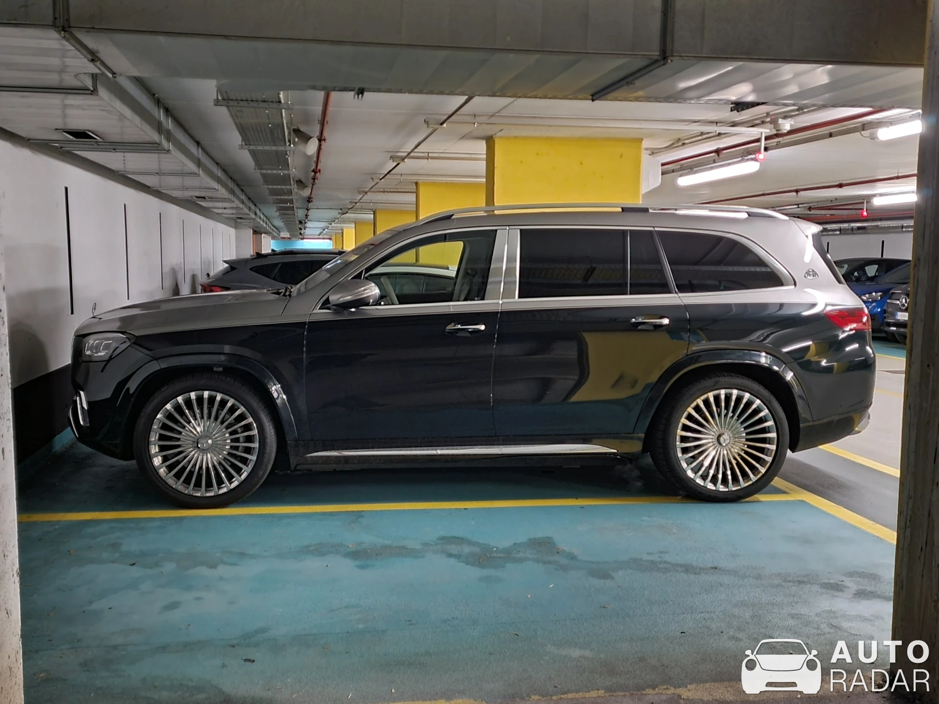 Mercedes-Maybach GLS 600 spotted in Milano, Italy