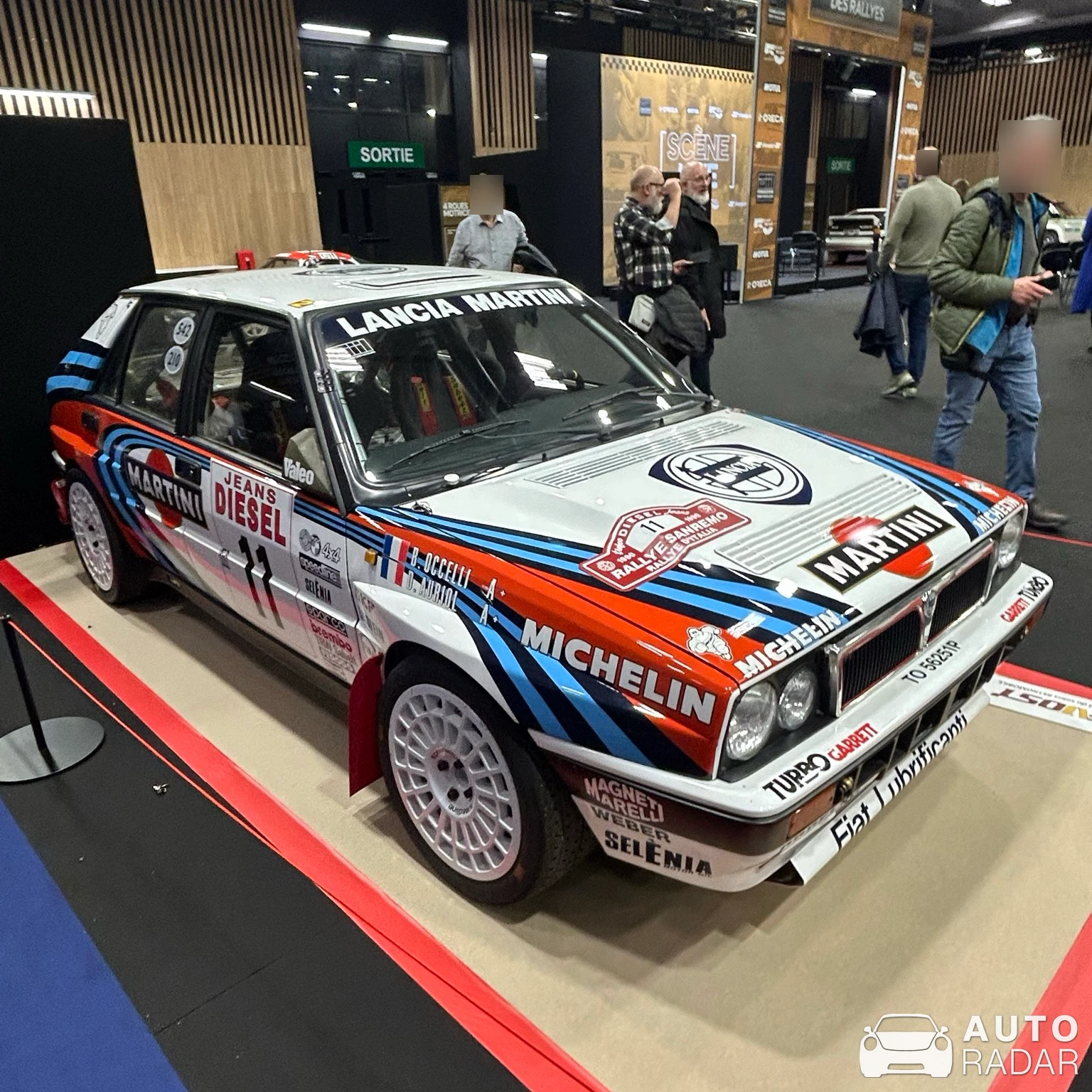 Lancia Delta HF Integrale Evo Martini spotted in Issy-les-Moulineaux, France