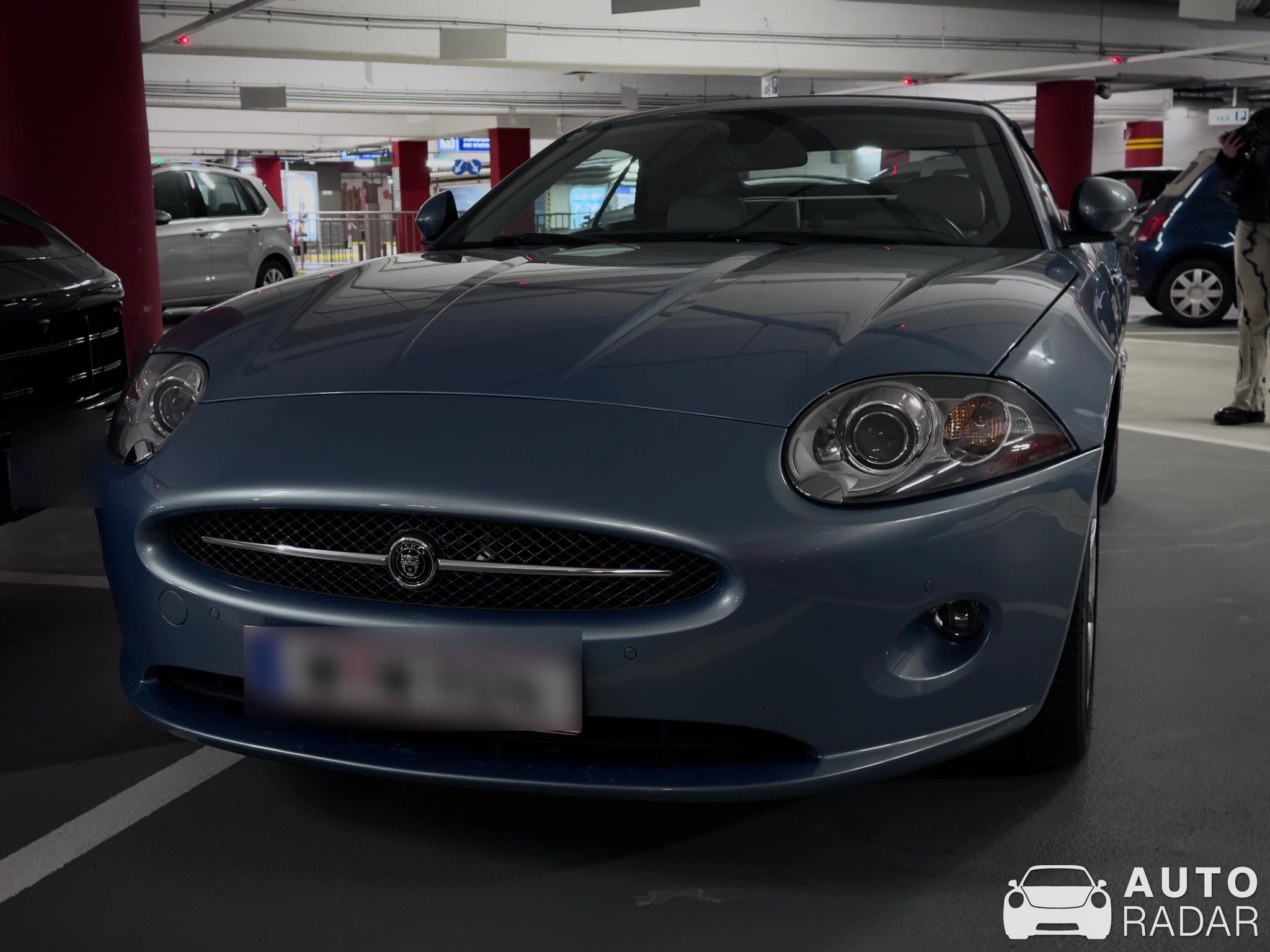 Jaguar XK Convertible spotted in Wien