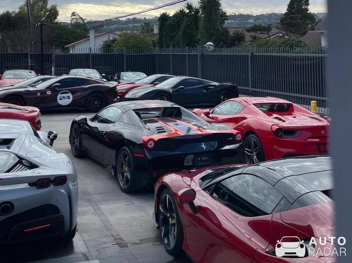 Ferrari 488 Spider spotted in Torrance, United States