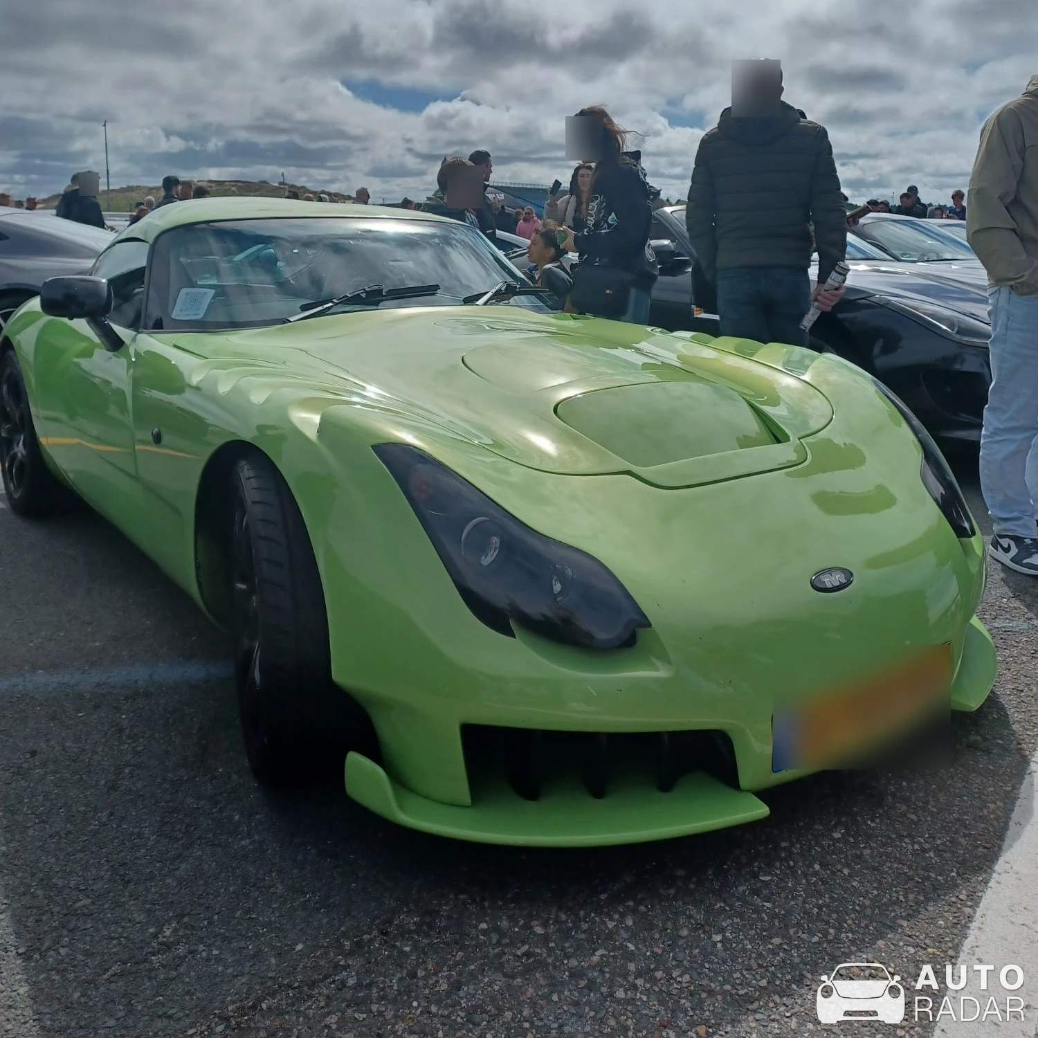 TVR Sagaris spotted in Brugge