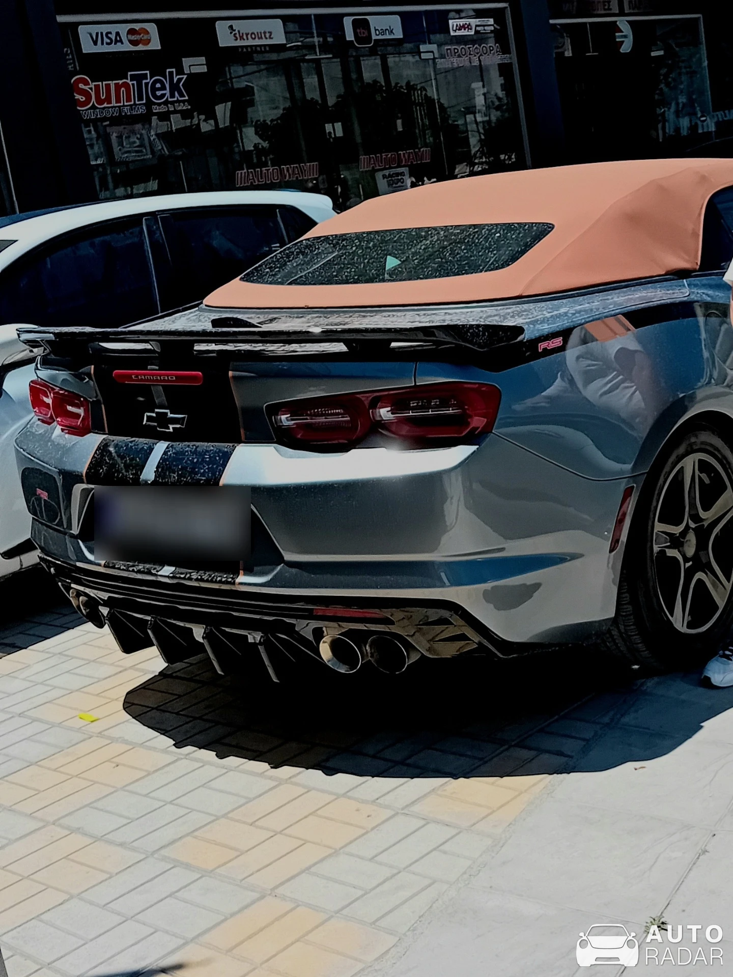 Chevrolet Camaro SS Convertible spotted in Patra