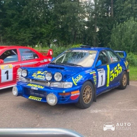 Subaru Impreza 555 spotted in Riga