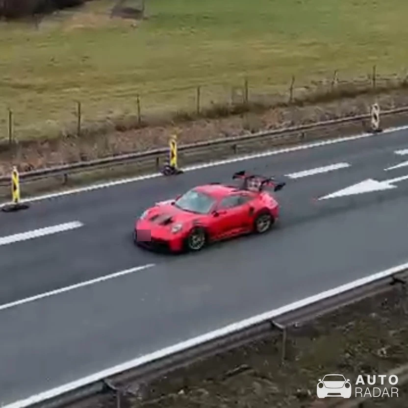 Porsche 992 GT3 RS MkI spotted in Ljubljana, Slovenia