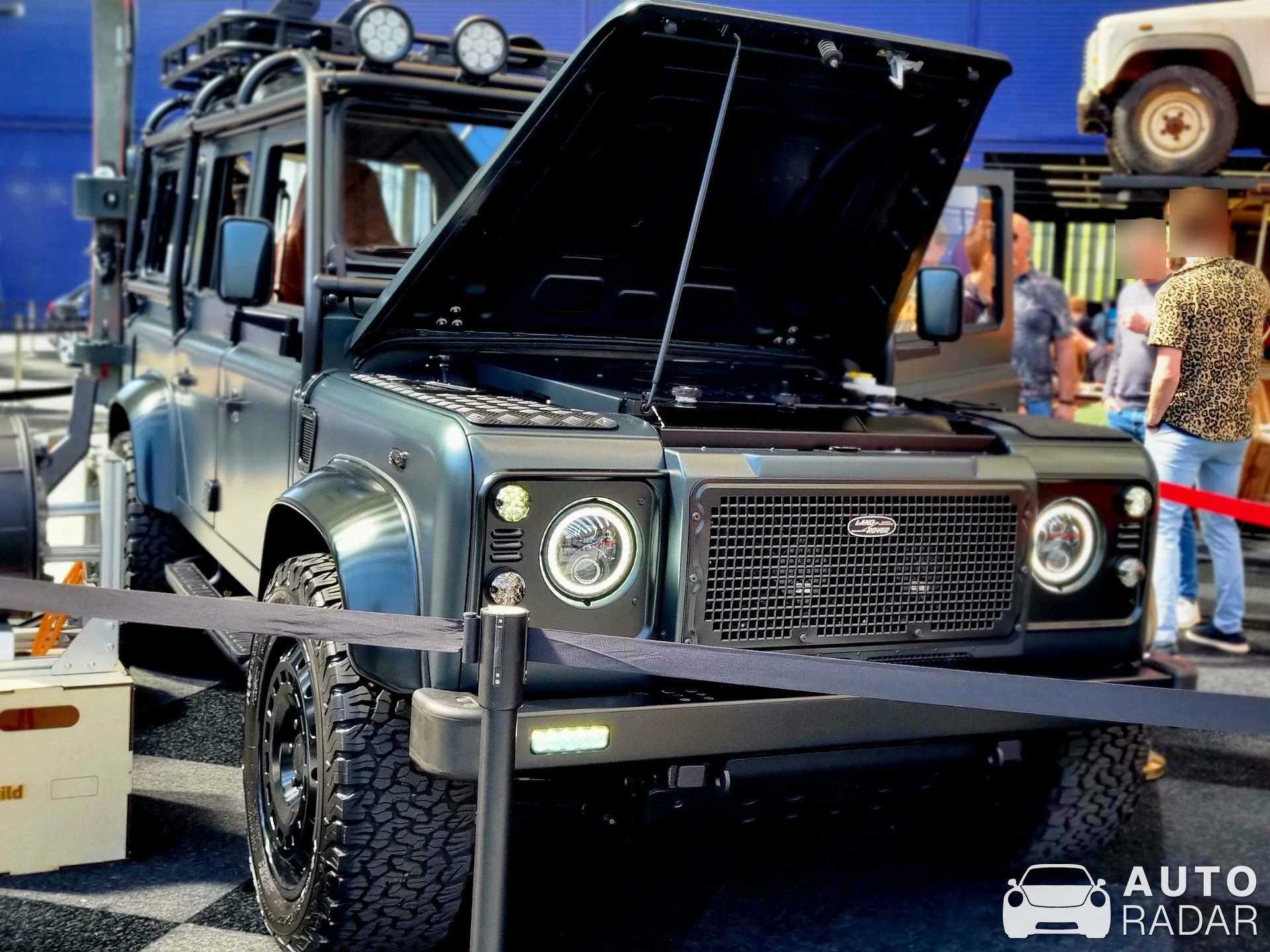Land Rover Defender Beast spotted in Amsterdam