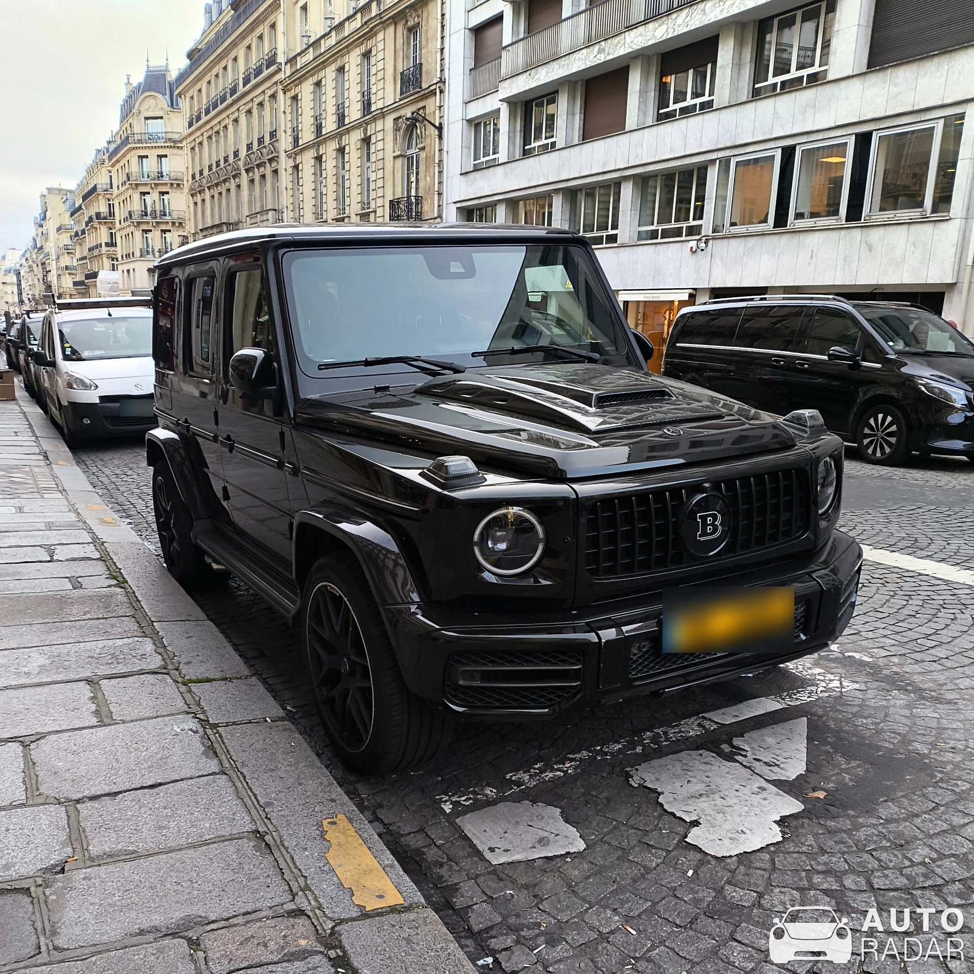 Mercedes-AMG Brabus G B40S-800 Widestar W463 2018 spotted in Paris, France