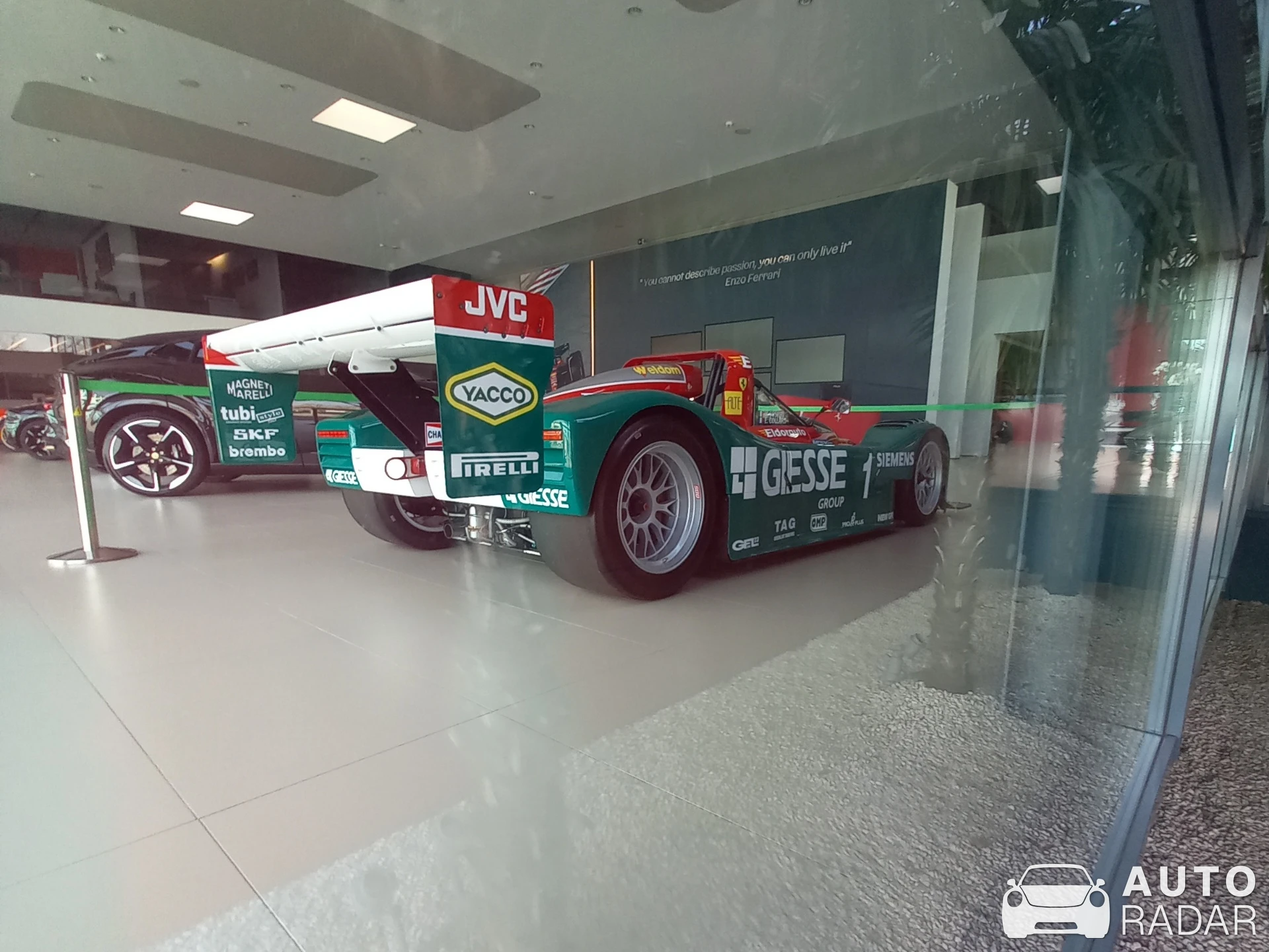 Ferrari 333 SP spotted in Plan-les-Ouates