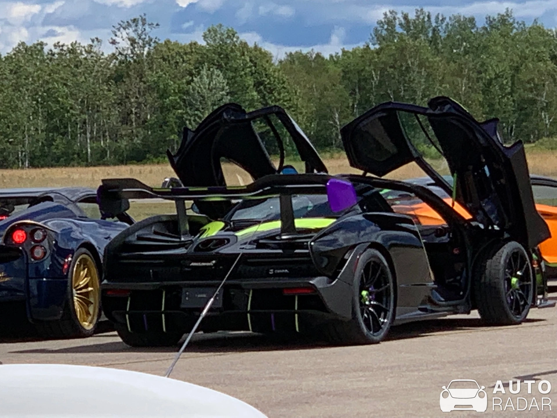 McLaren Senna spotted in Messines