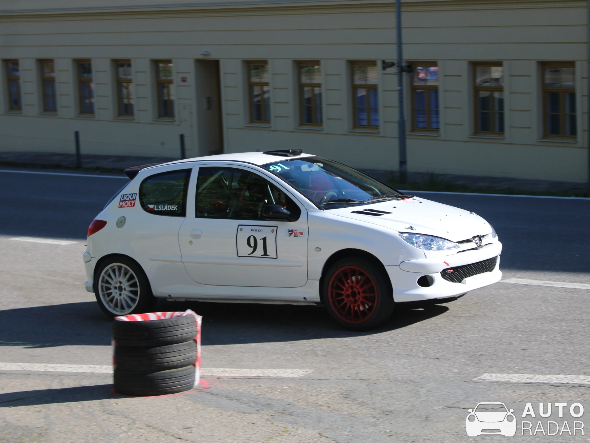 Peugeot 206 GTI spotted in Náměšť nad Oslavou