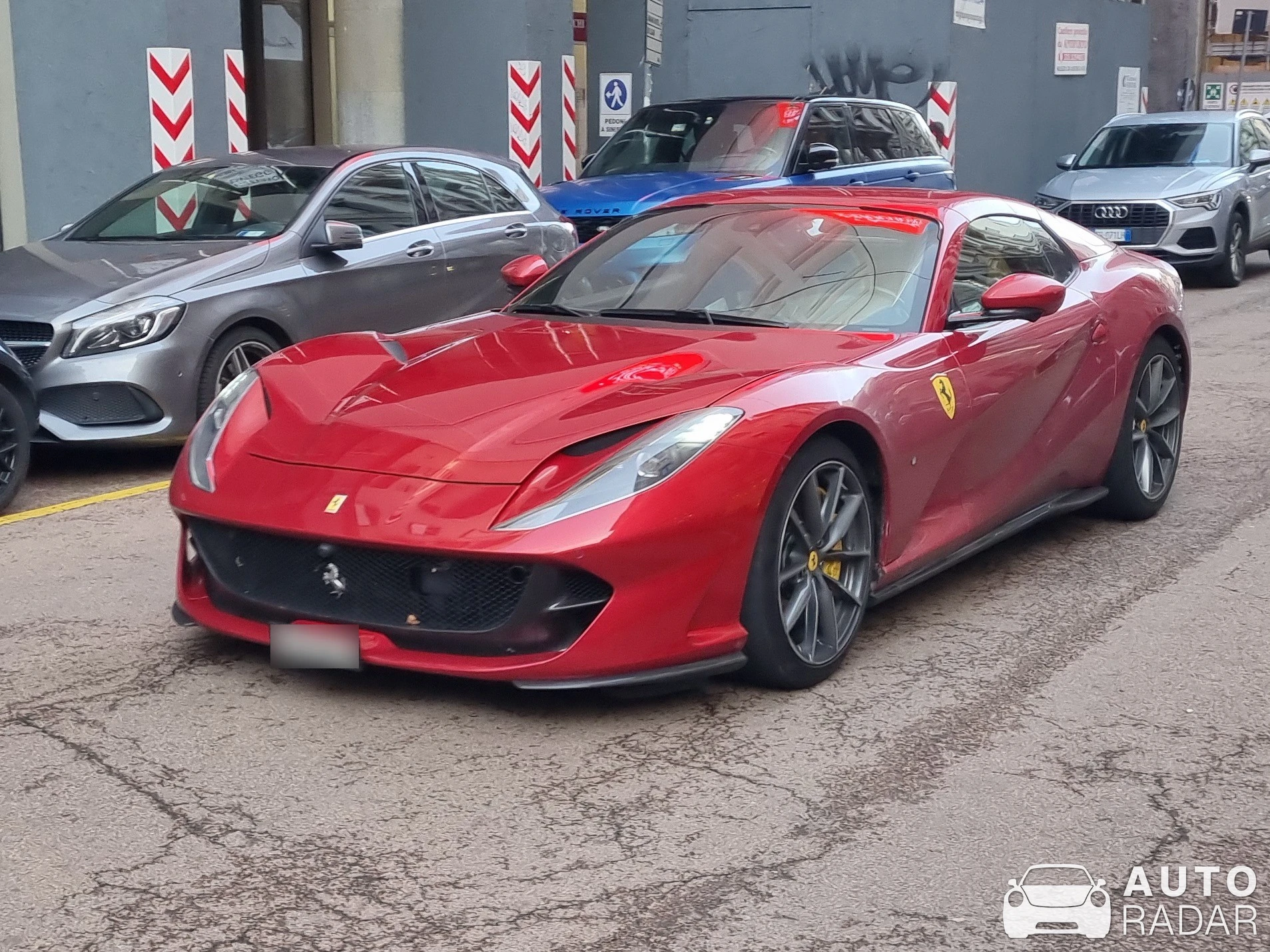 Ferrari 812 GTS spotted in Milano, Italia