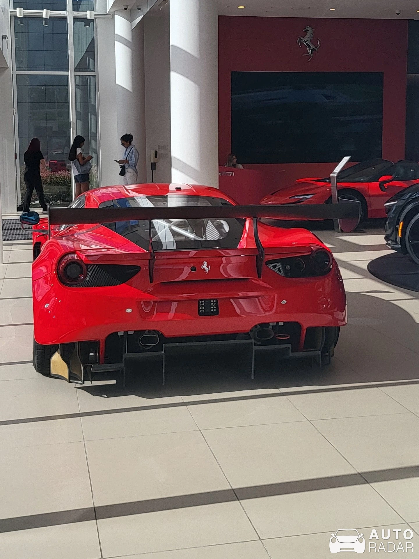 Ferrari 488 GT3 spotted in Orlando