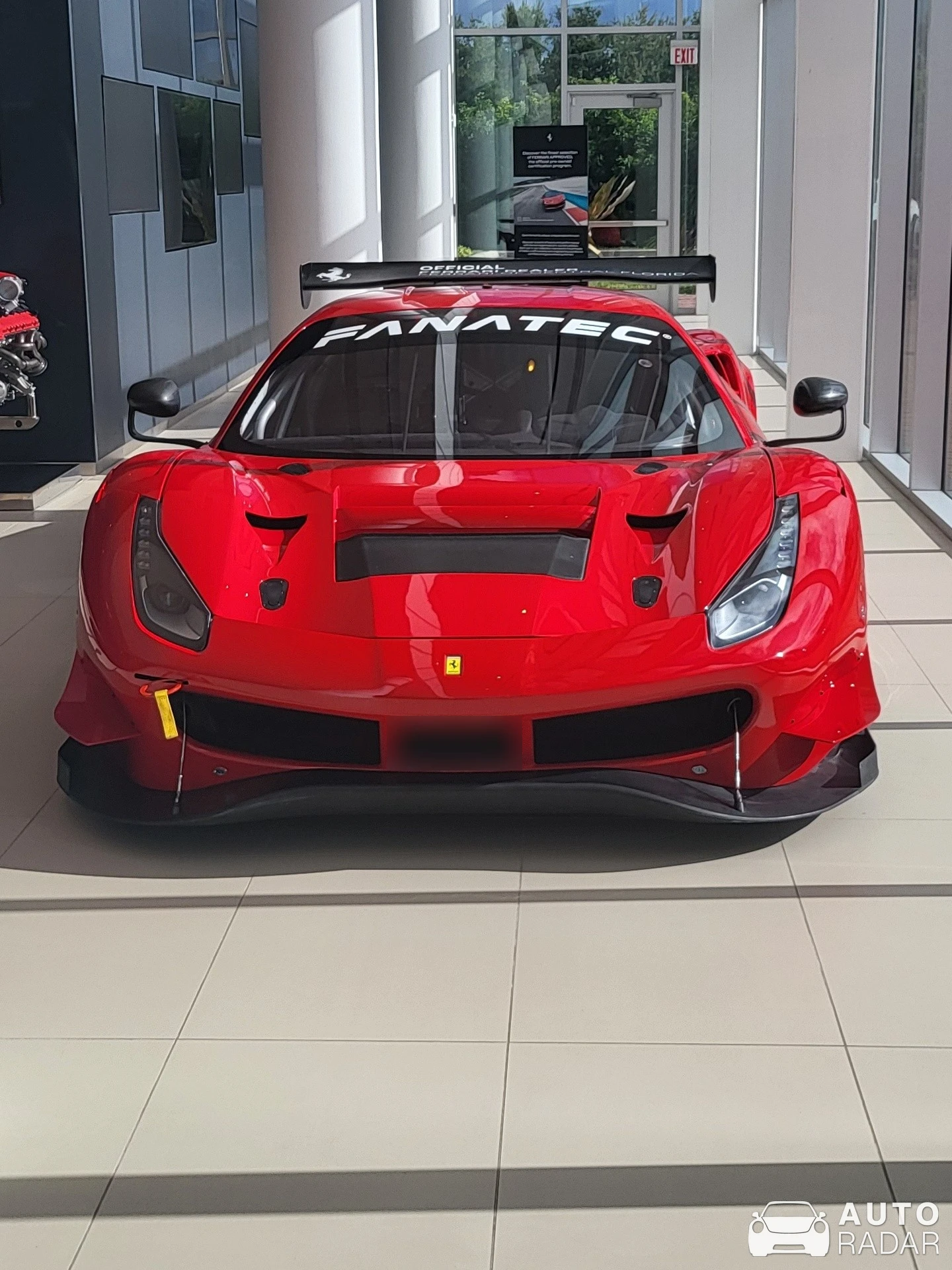 Ferrari 488 GT3 spotted in Orlando, United States