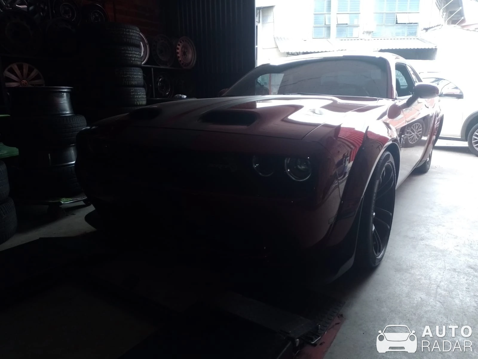 Dodge Challenger SRT Hellcat spotted in Jardim Europa, Brazil