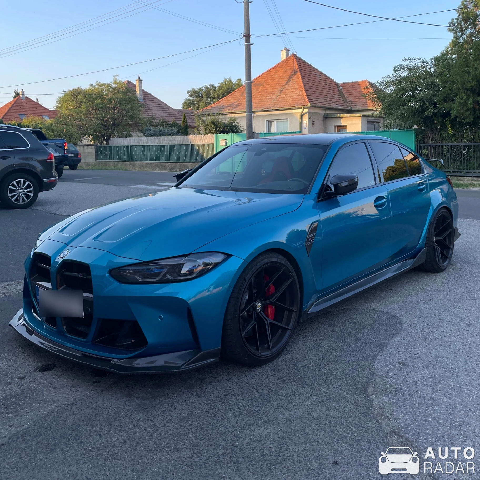 BMW M3 G80 Sedan Competition spotted in Zálesie, Slovakia