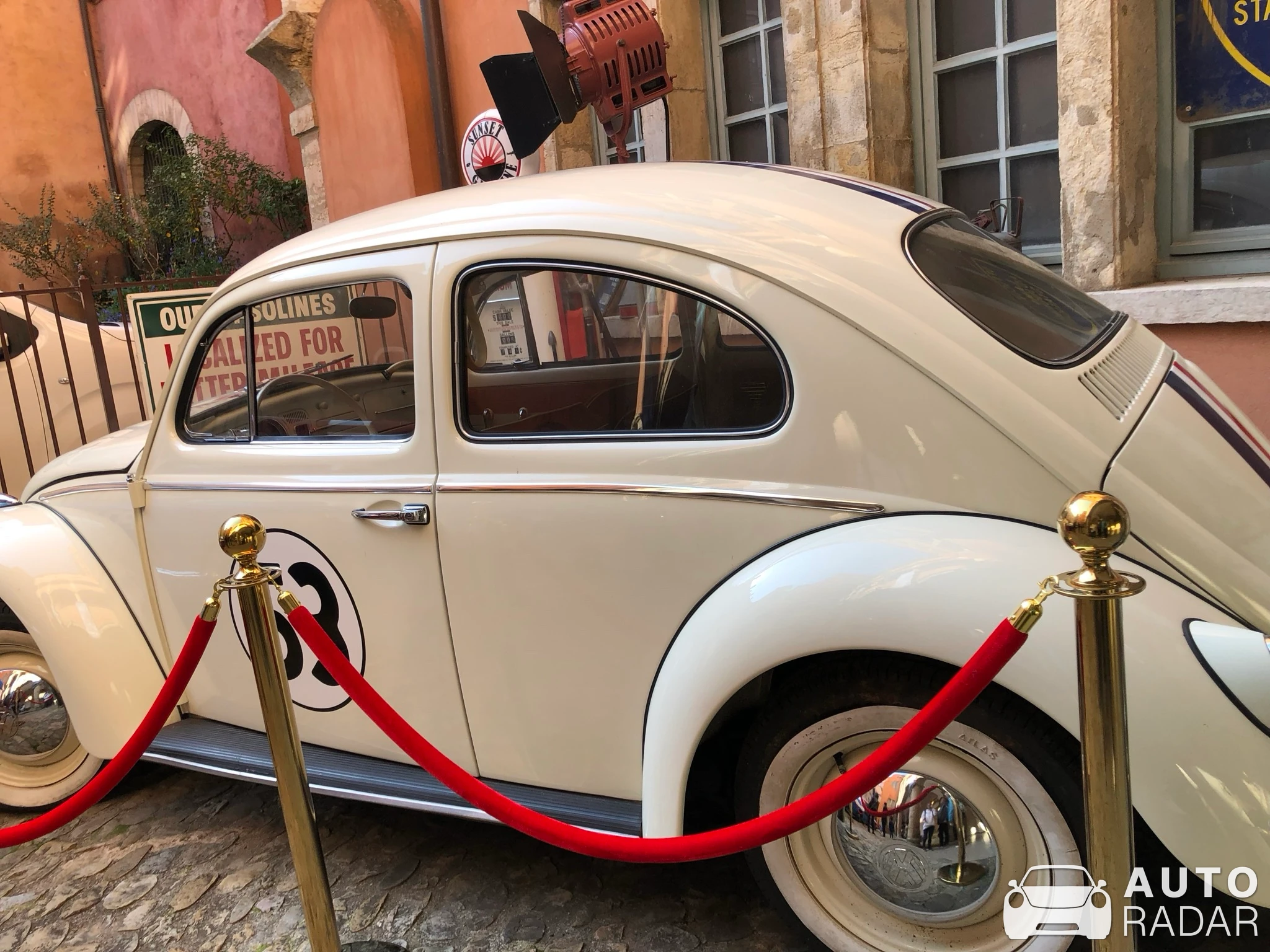Volkswagen Beetle The Love Bug 1968 spotted in Lyon