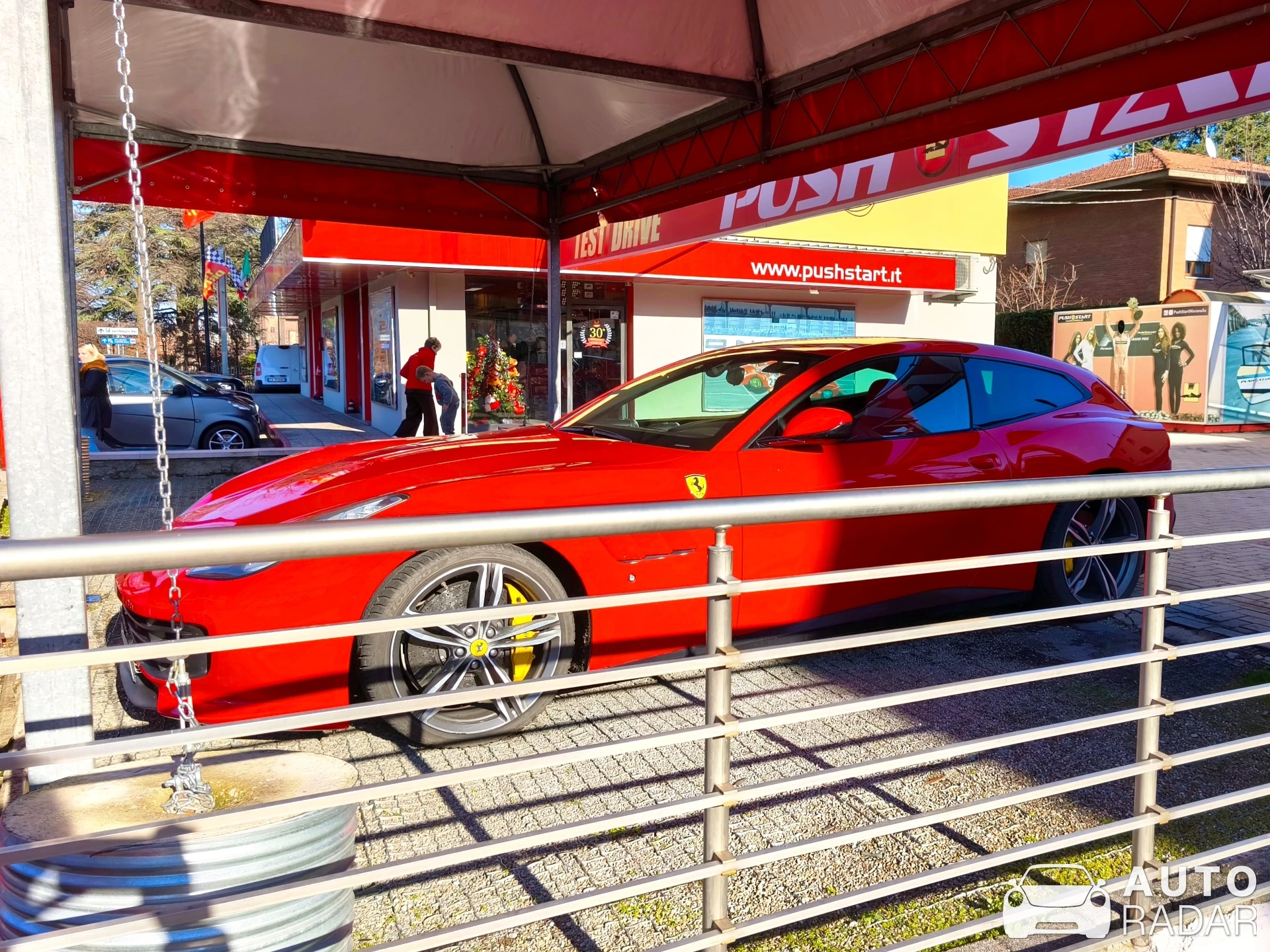 Ferrari GTC4Lusso spotted in Maranello, Italy