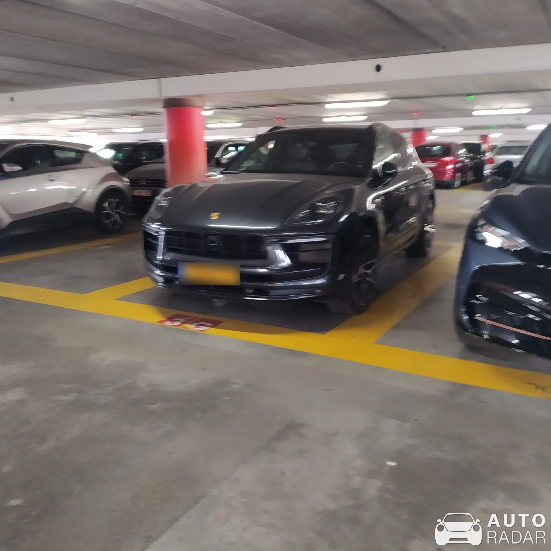 Porsche Macan T spotted in Anderlecht