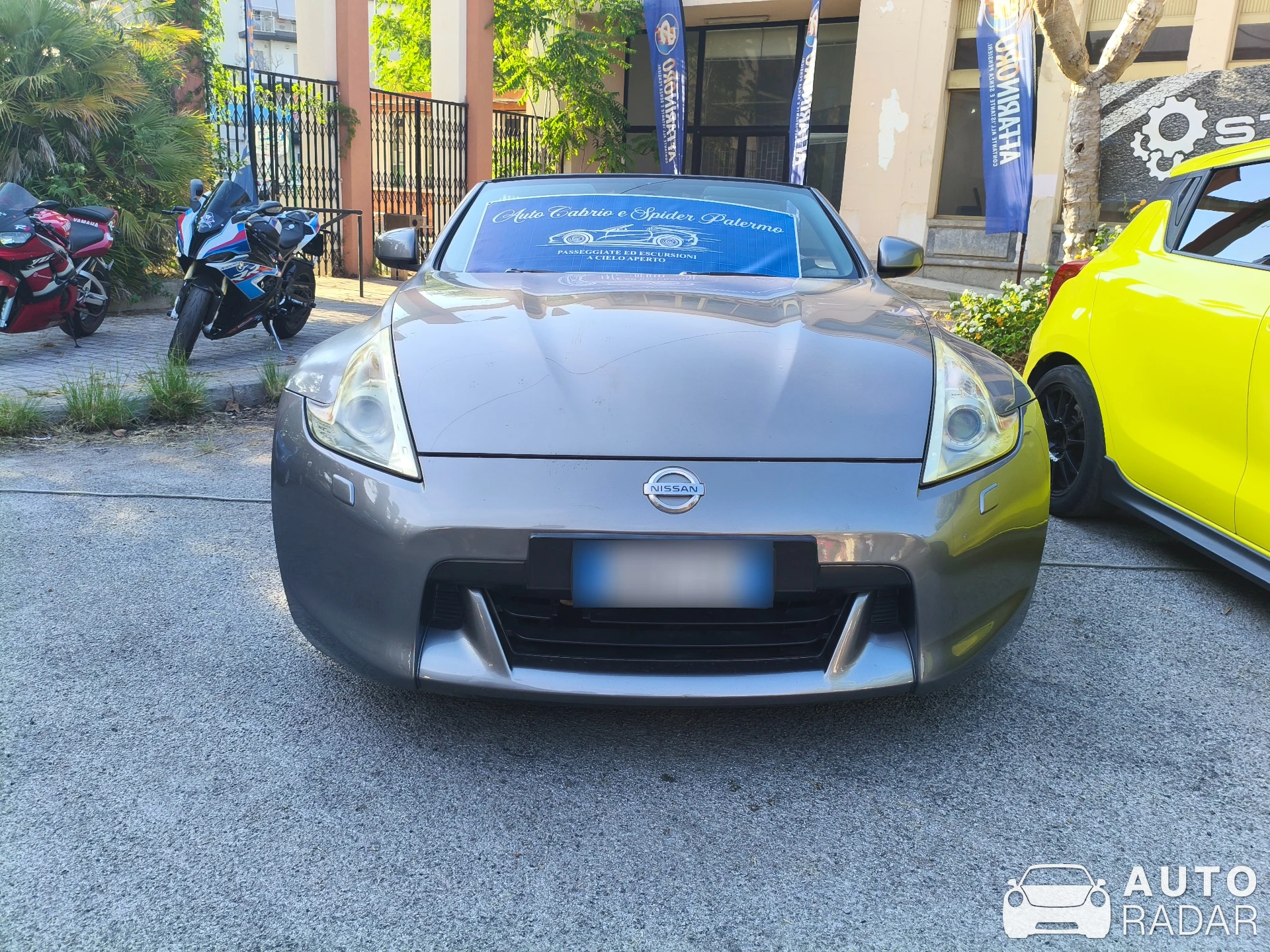 Nissan 370Z Roadster spotted in Palermo, Italy