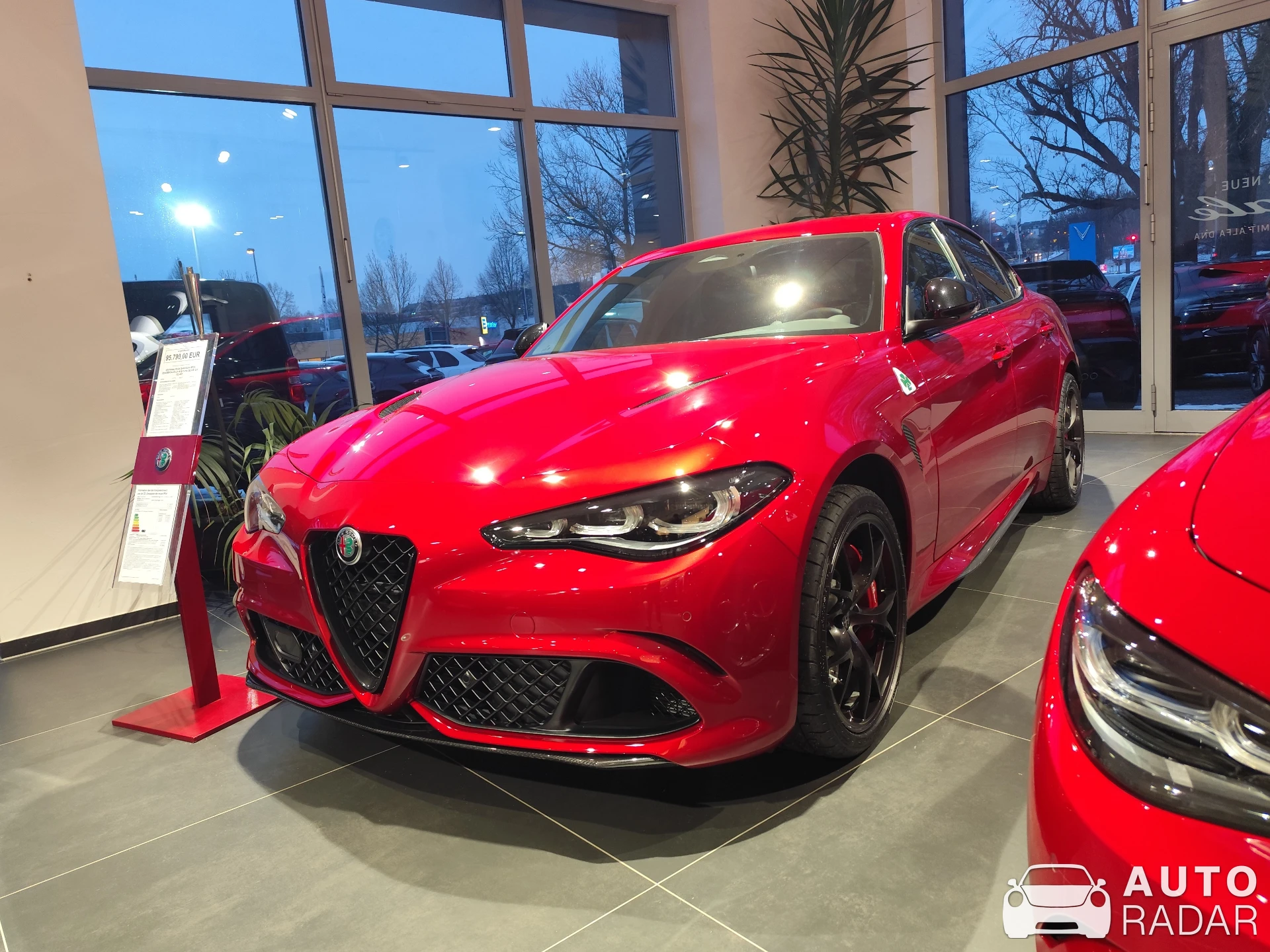 Alfa Romeo Giulia Quadrifoglio spotted in Chemnitz, Germany