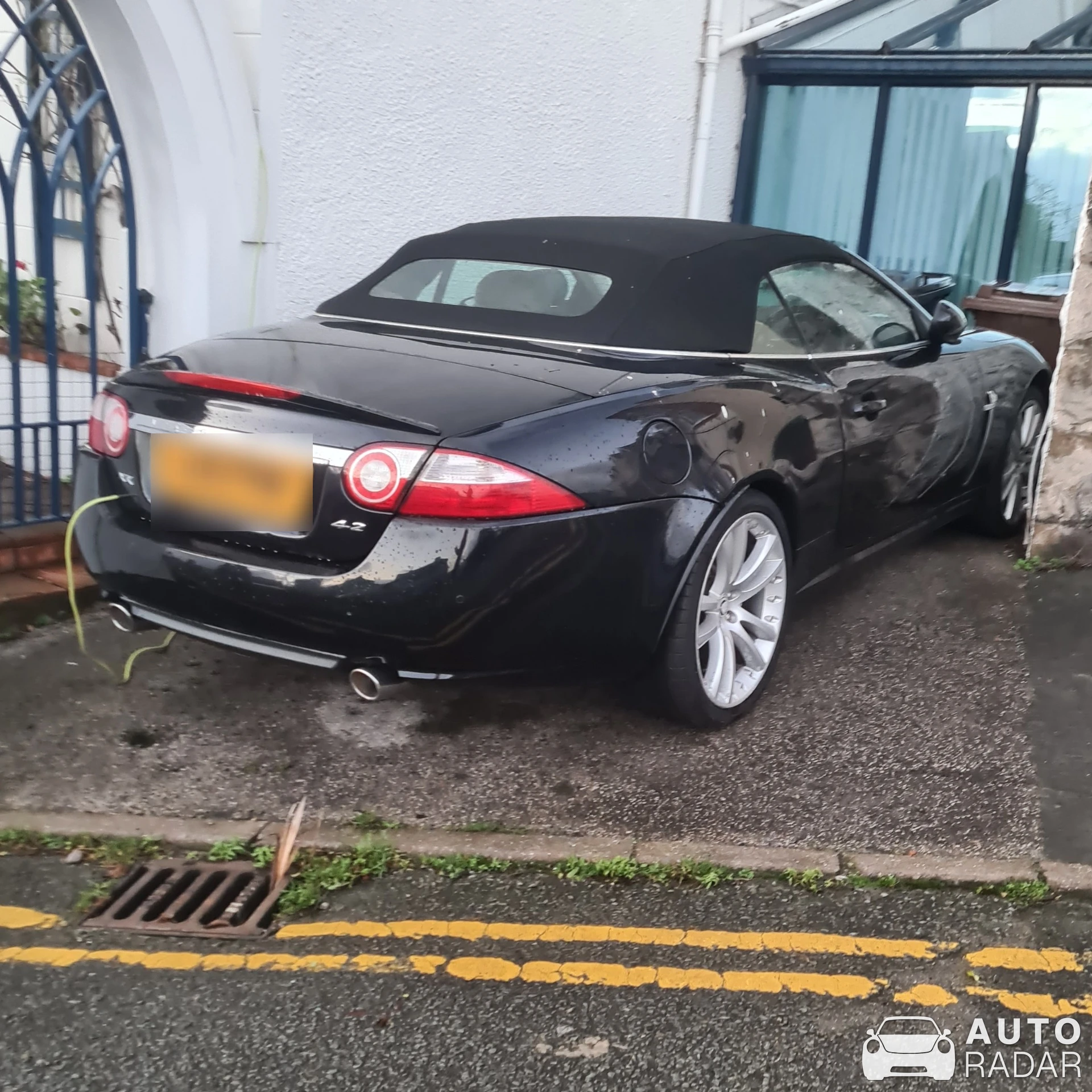 Jaguar XKR Convertible spotted in Conwy Principal Area, United Kingdom