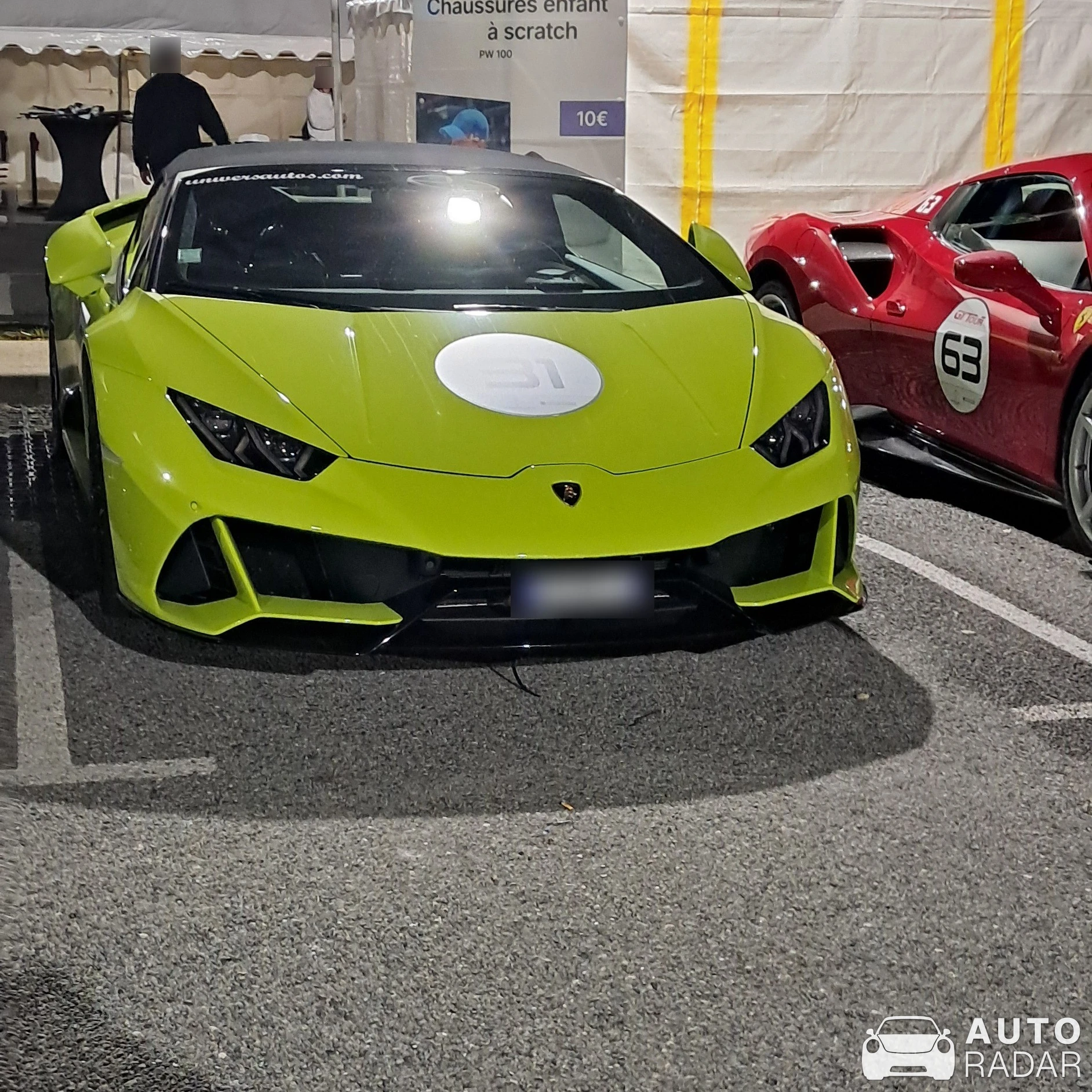Lamborghini Huracán LP640-4 EVO Spyder spotted in Mandelieu-la-Napoule, France