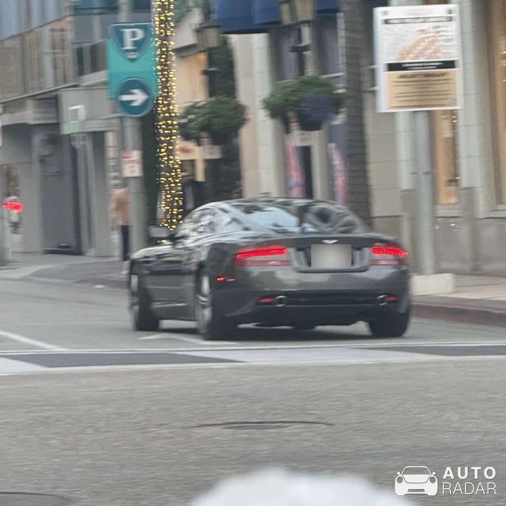 Aston Martin DB9 spotted in Beverly Hills, United States