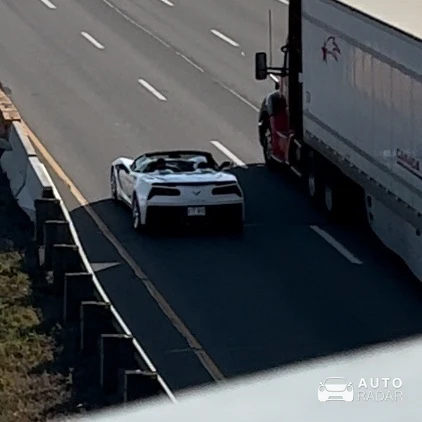 Chevrolet Corvette C7 Stingray Convertible spotted in Terrebonne, Canada