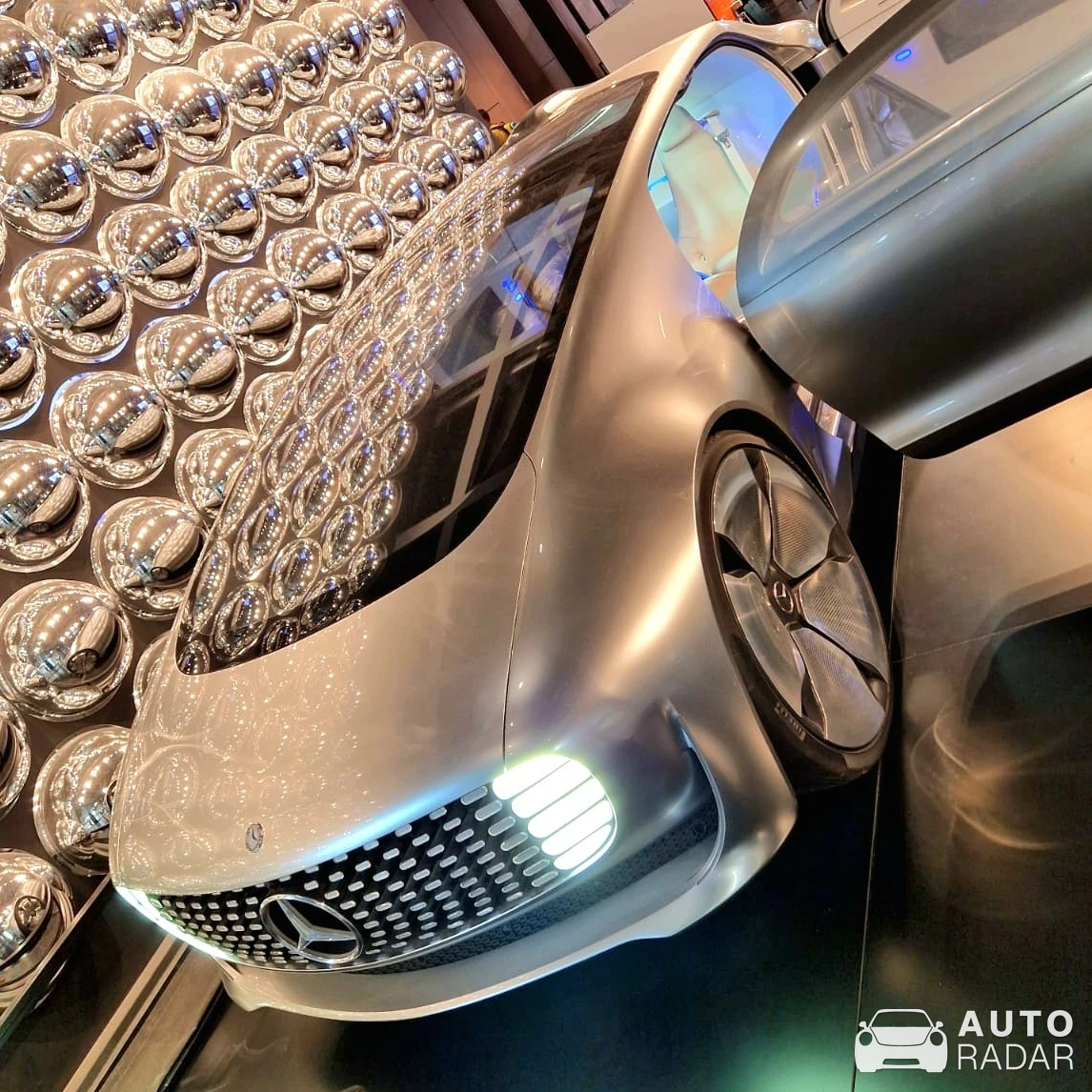 Mercedes-Benz F015 spotted in Warszawa