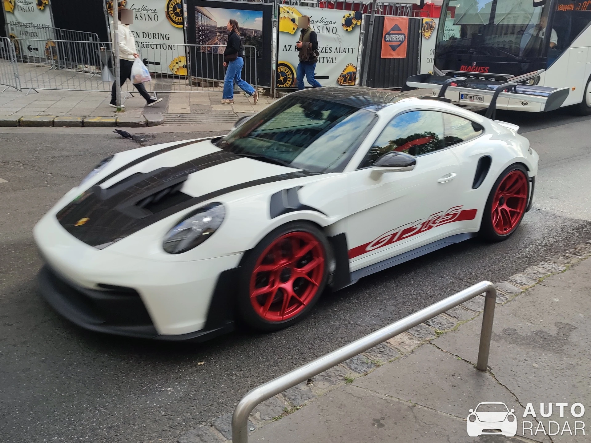Porsche 992 GT3 RS MkI spotted in Budapest, Hungary