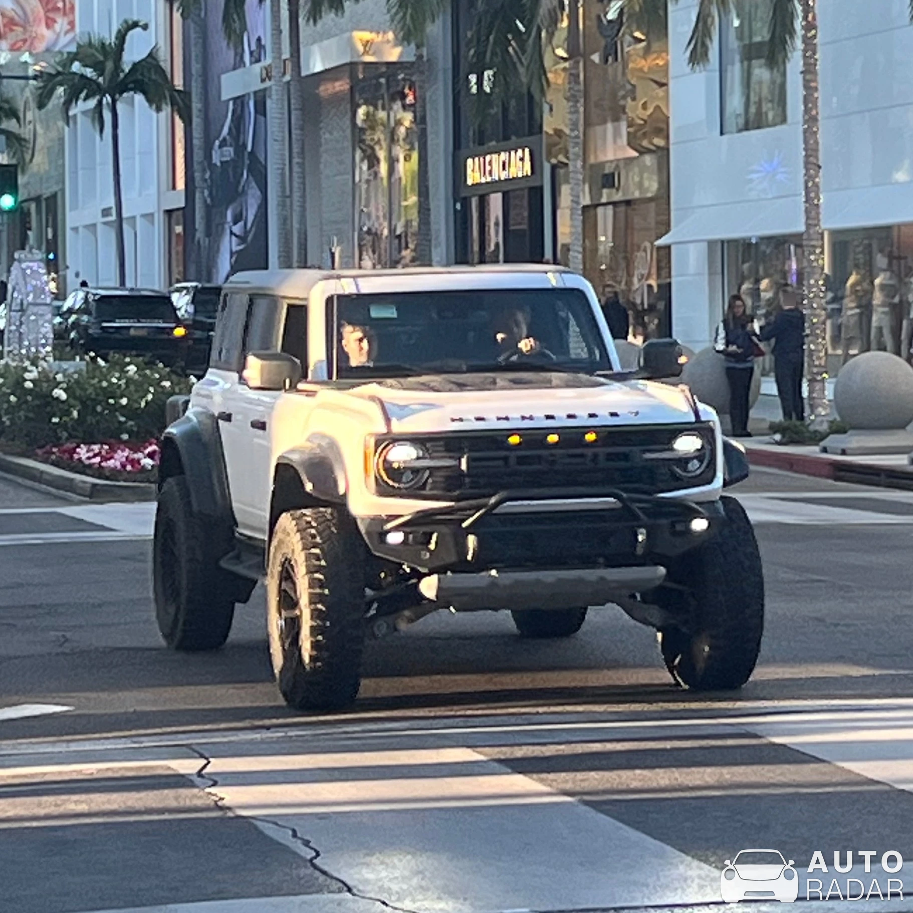 Ford Bronco Raptor Hennessey Velociraptor 500 spotted in Beverly Hills, United States