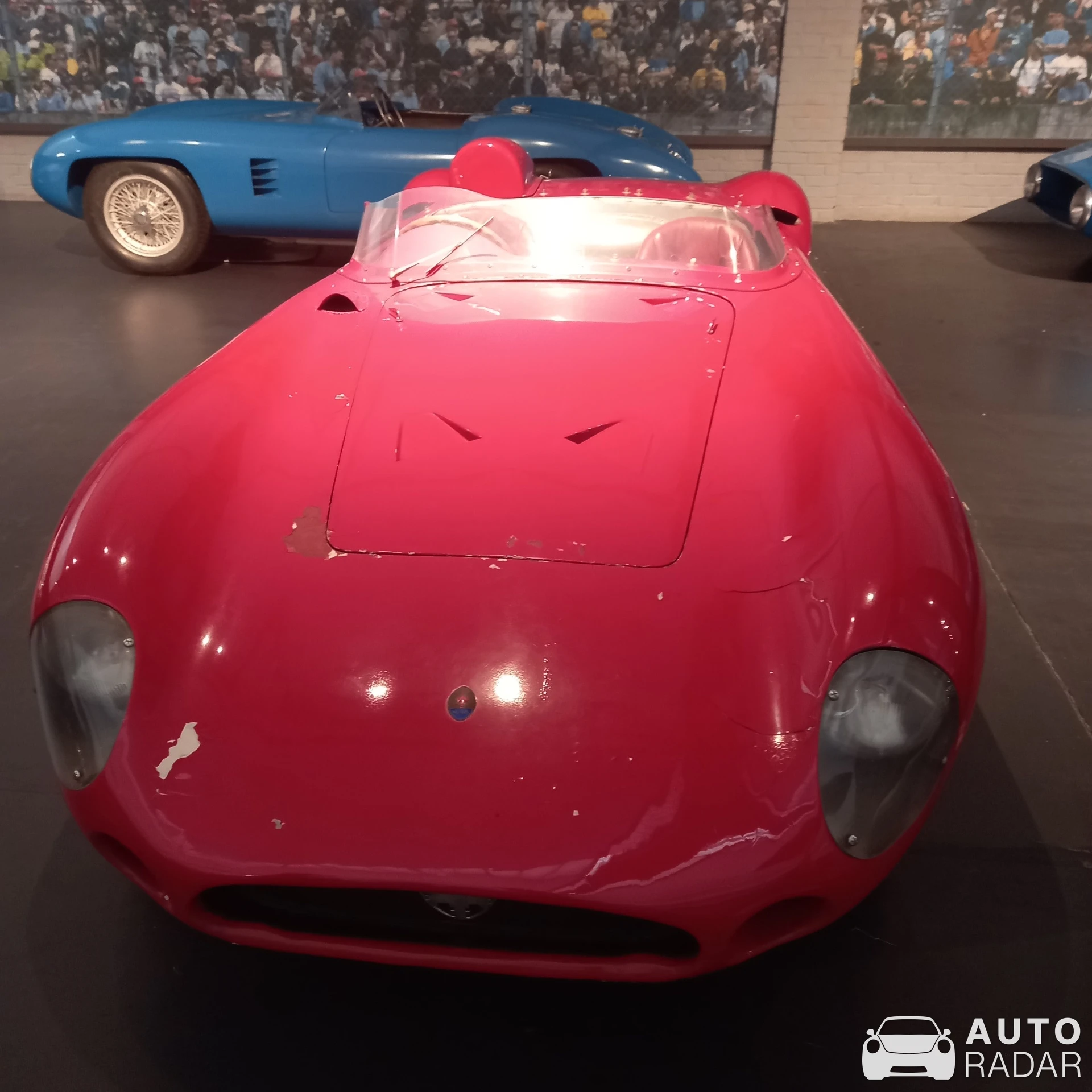 Maserati 450S spotted in Mulhouse