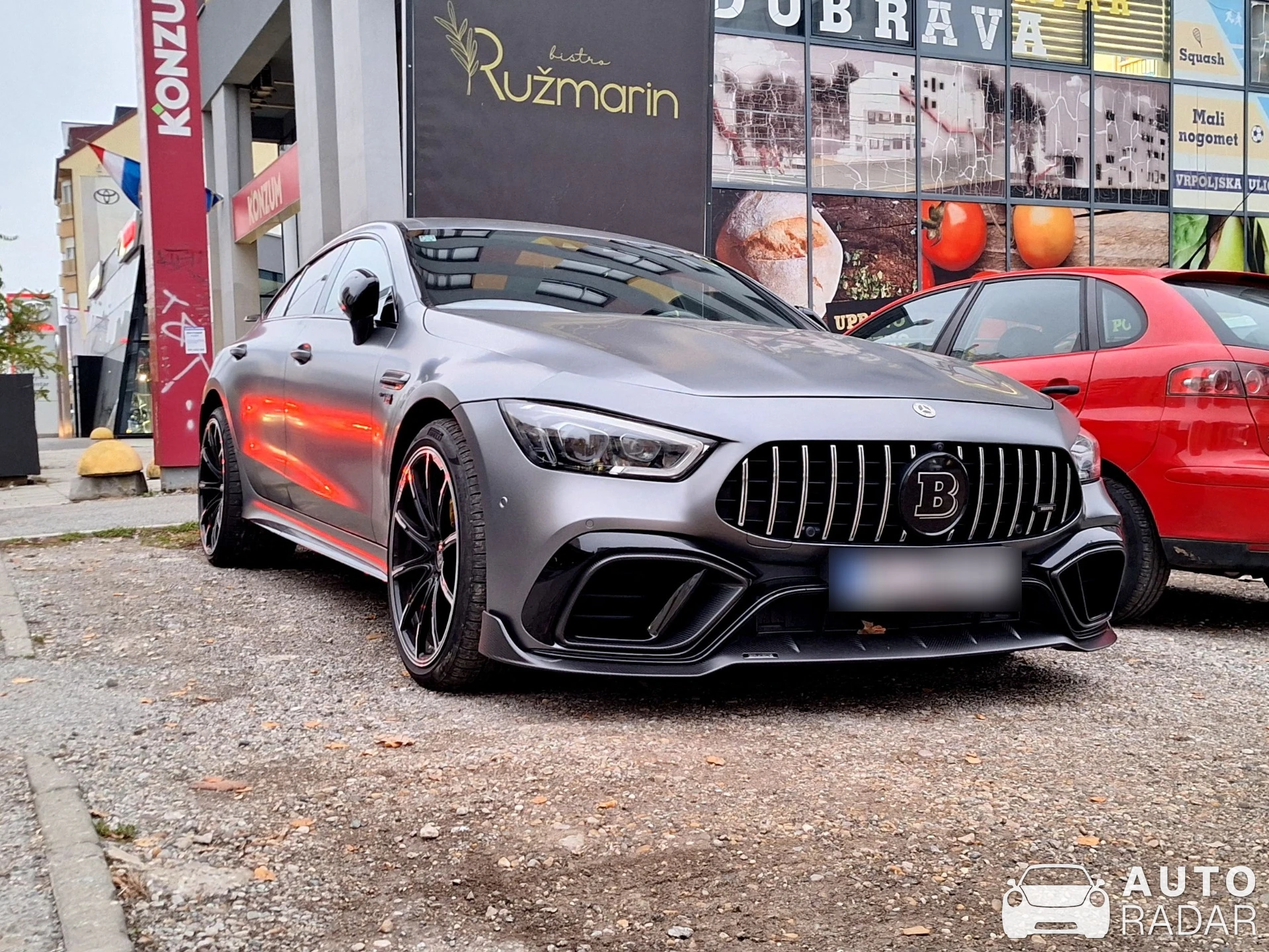 Mercedes-AMG Brabus 800 spotted in Zagreb, Hrvatska