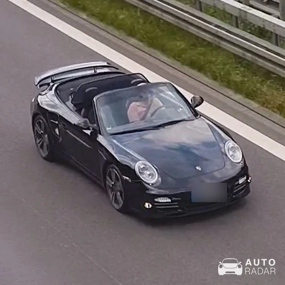Porsche 997 Turbo Cabriolet spotted in Weingarten